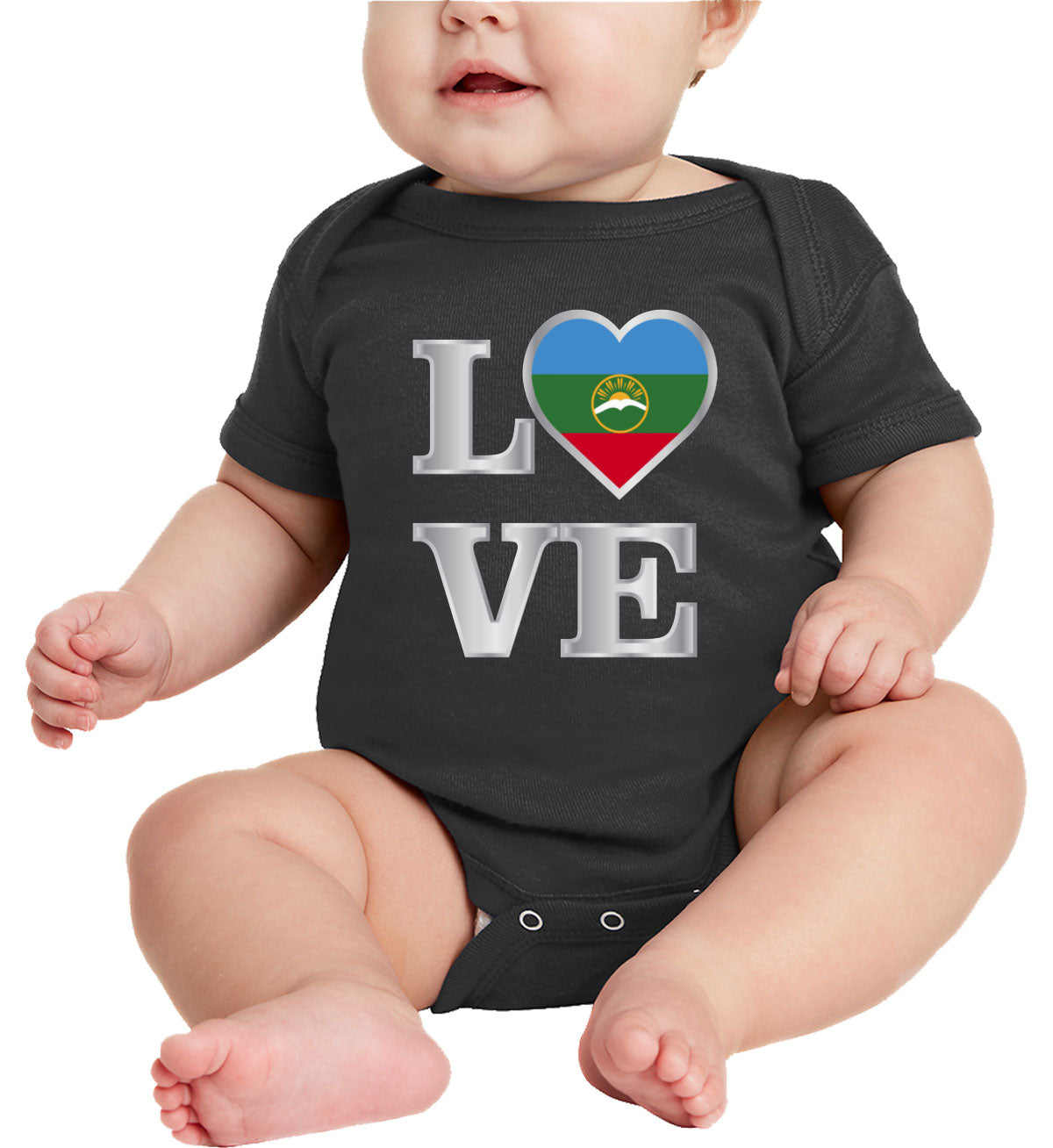 Karachay Love Baby Onesie
