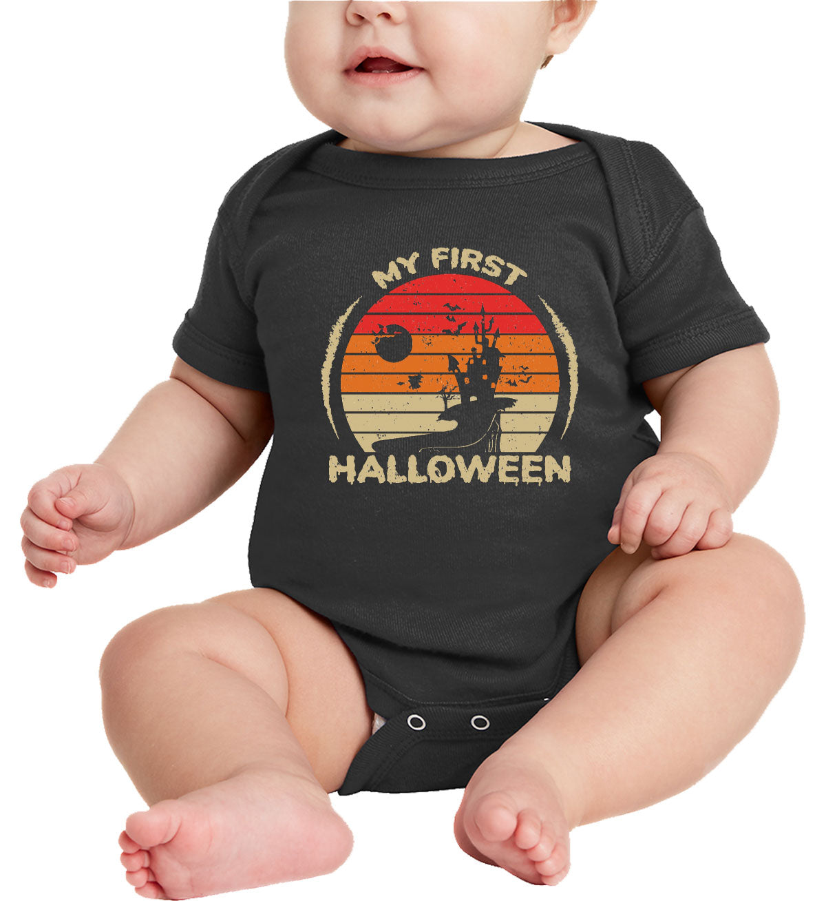 My First Halloween Baby Onesie