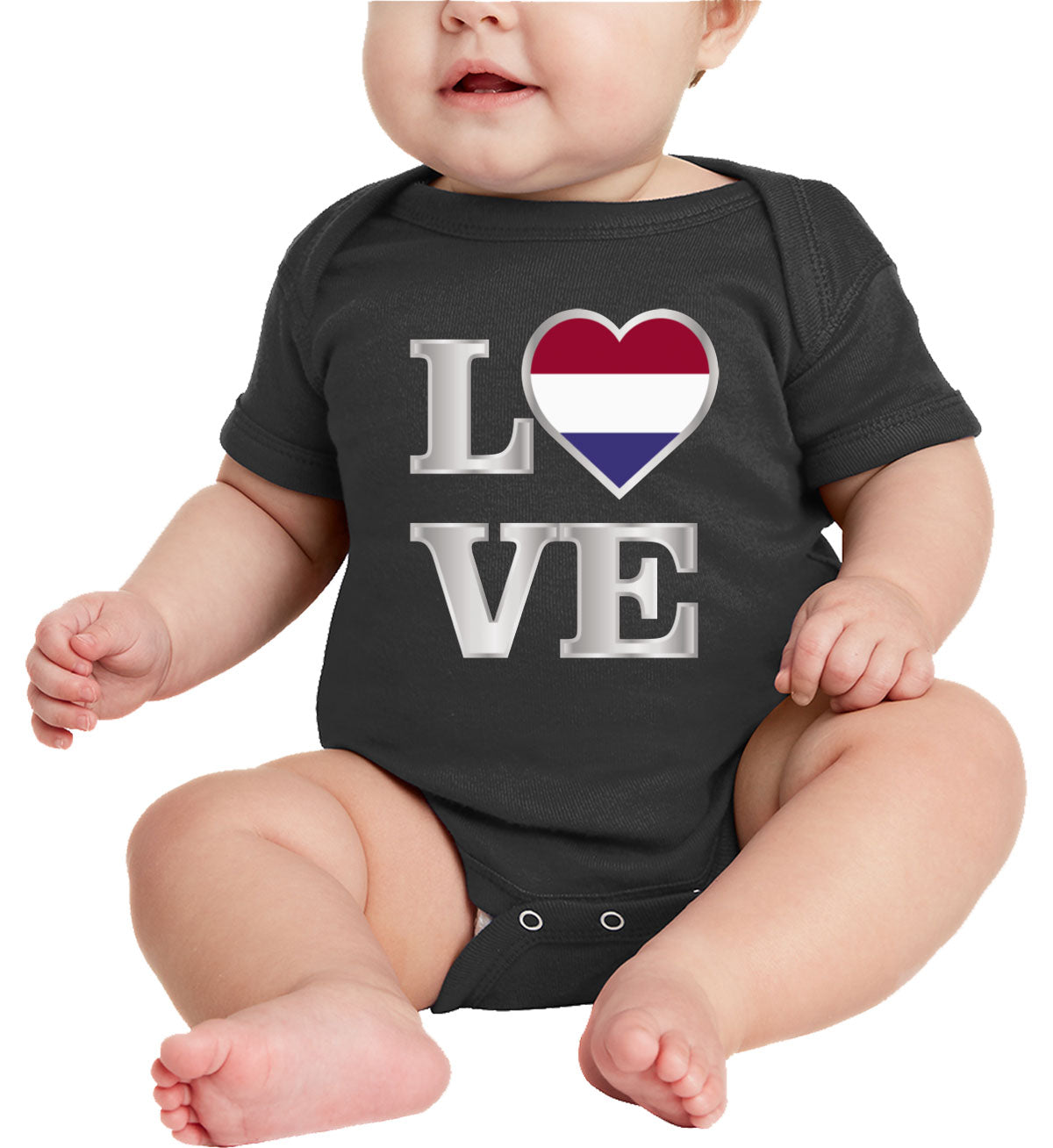 Netherlands Love Baby Onesie
