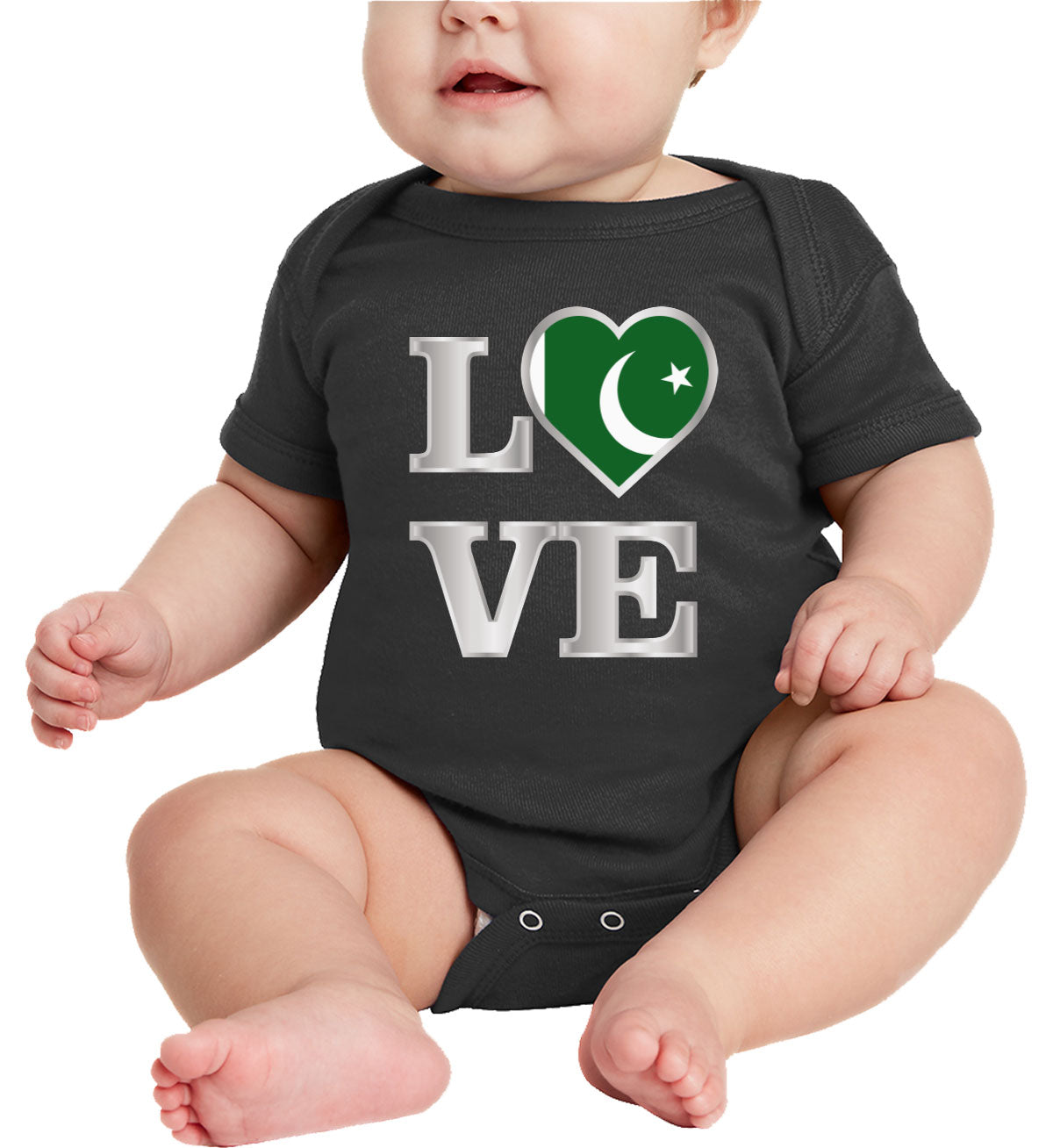 Pakistan Love Baby Onesie