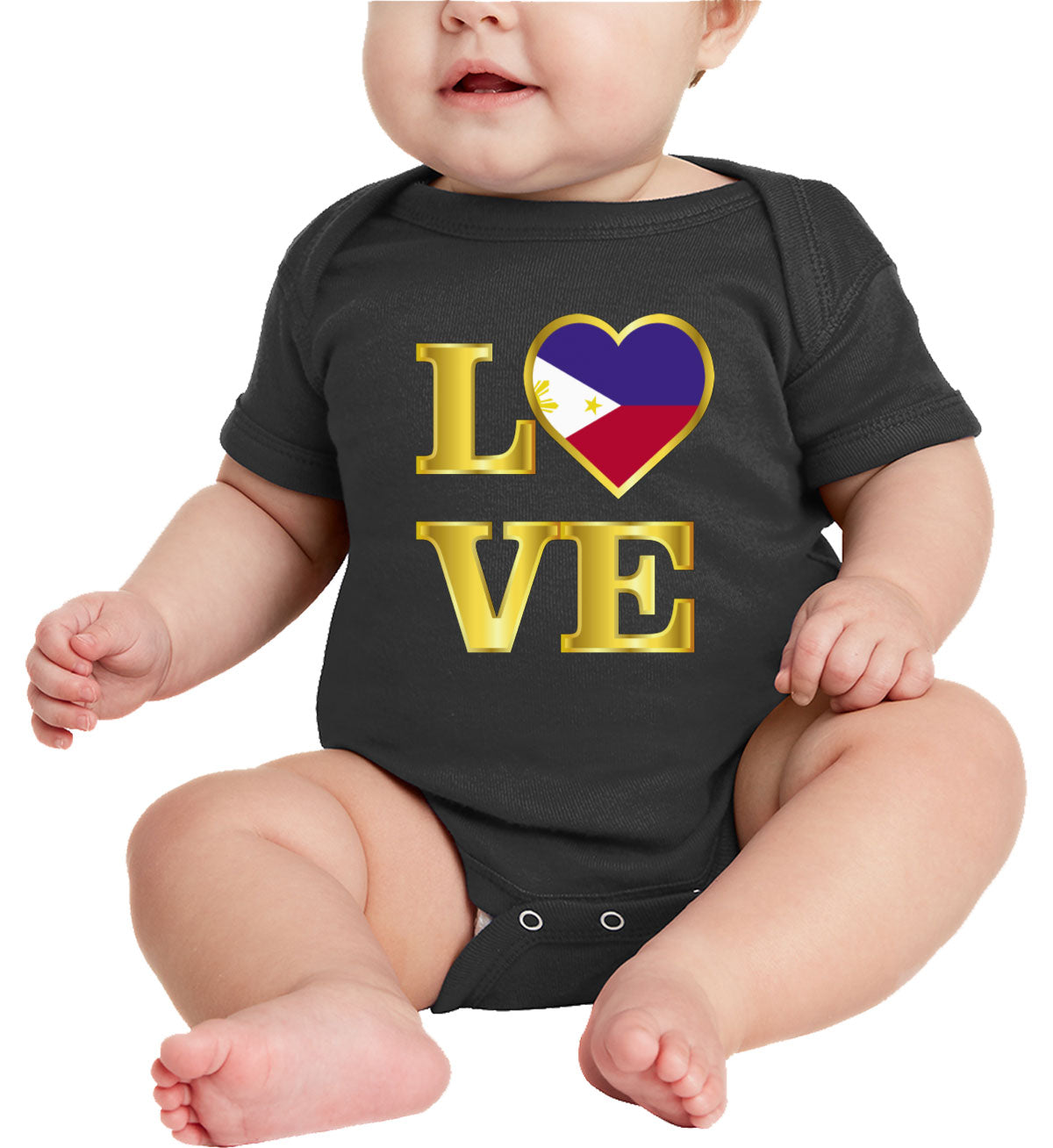 Philippines Love Baby Onesie