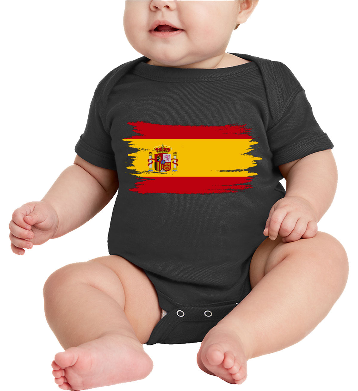 Spain Flag Baby Onesie