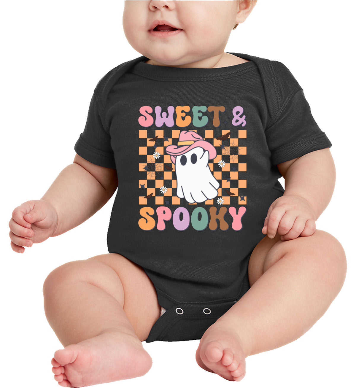 Sweet And Spooky Halloween Baby Onesie