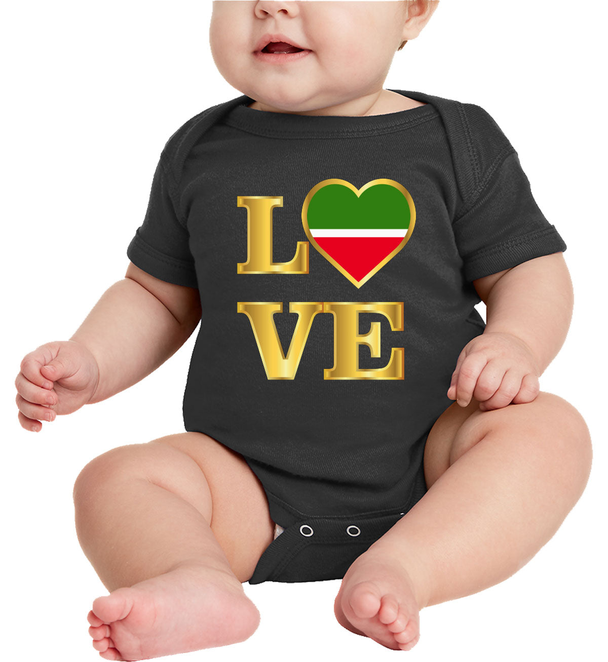 Tatarstan Love Baby Onesie