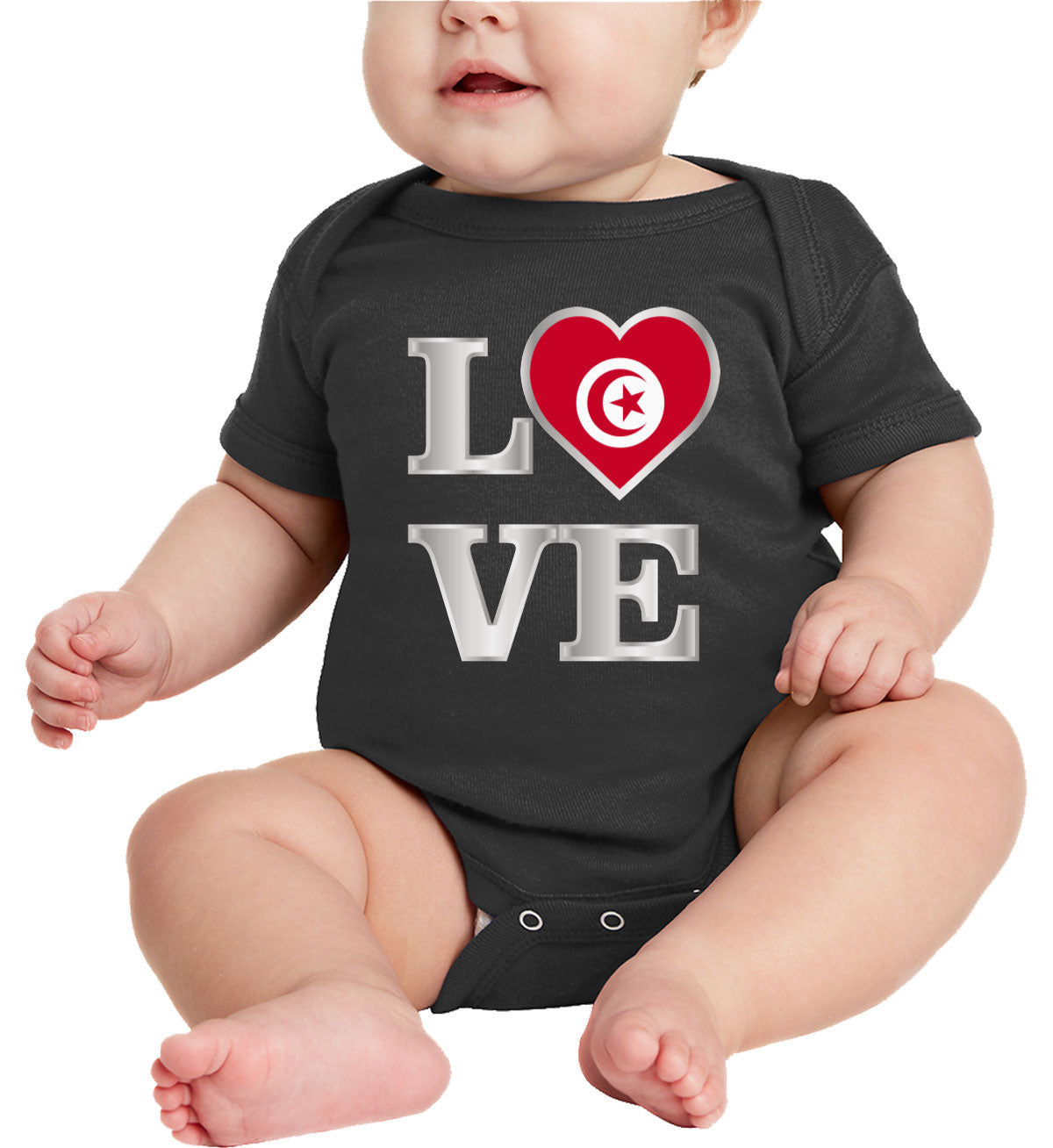 Tunisia Love Baby Onesie