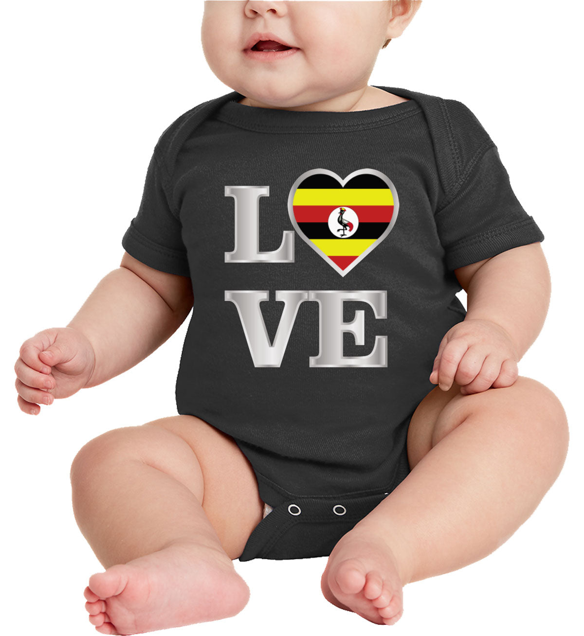 Uganda Love Baby Onesie