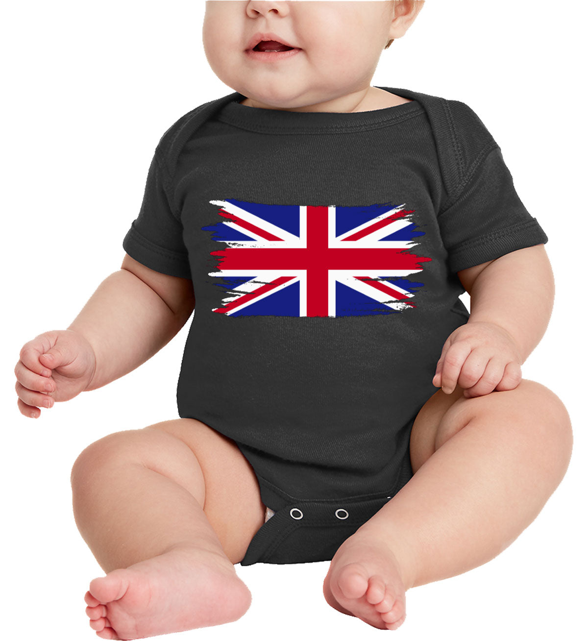 United Kingdom Flag Baby Onesie