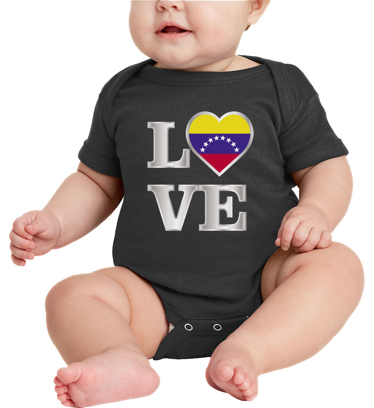 Venezuela Love Baby Onesie