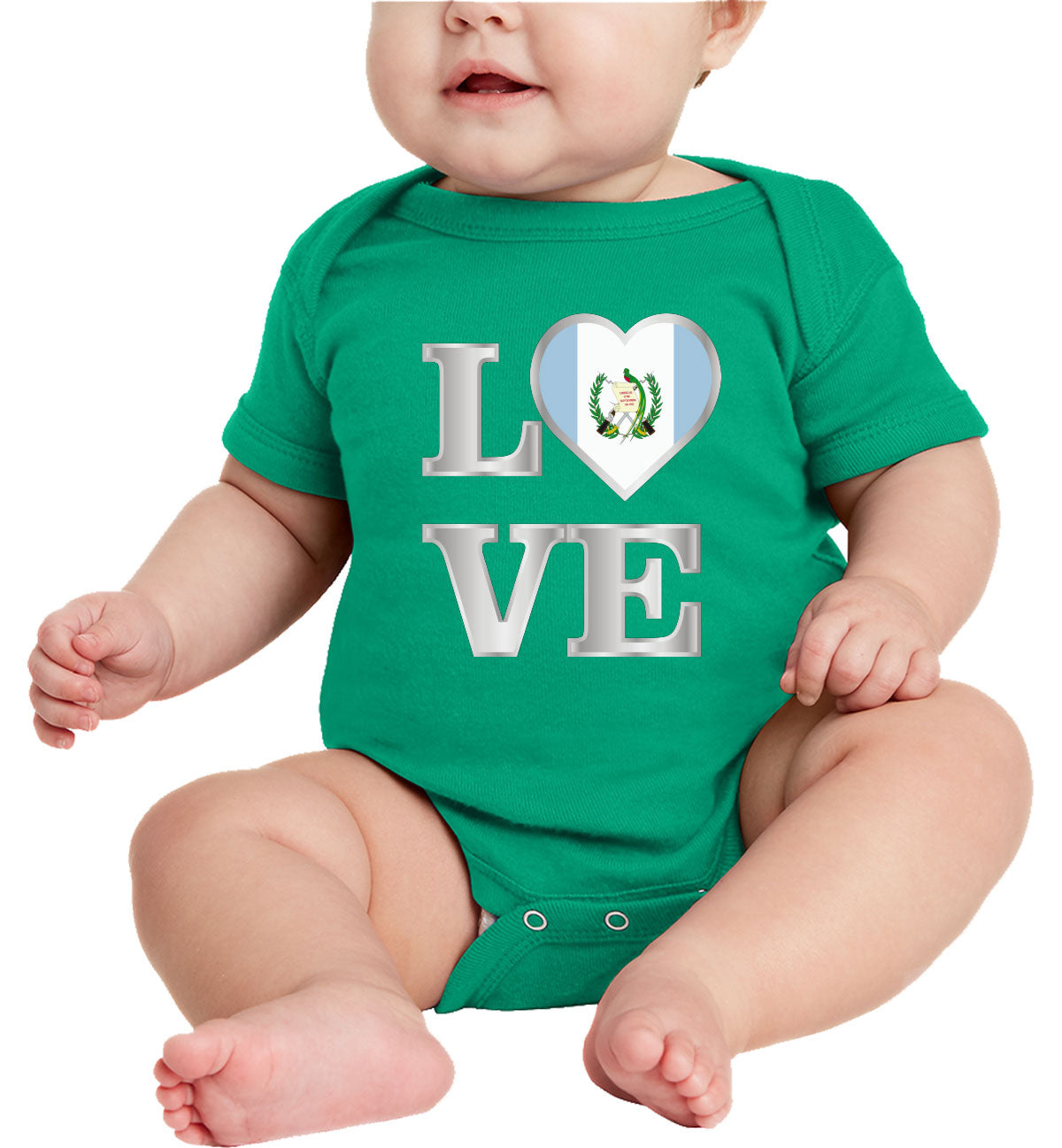 Guatemala Love Baby Onesie