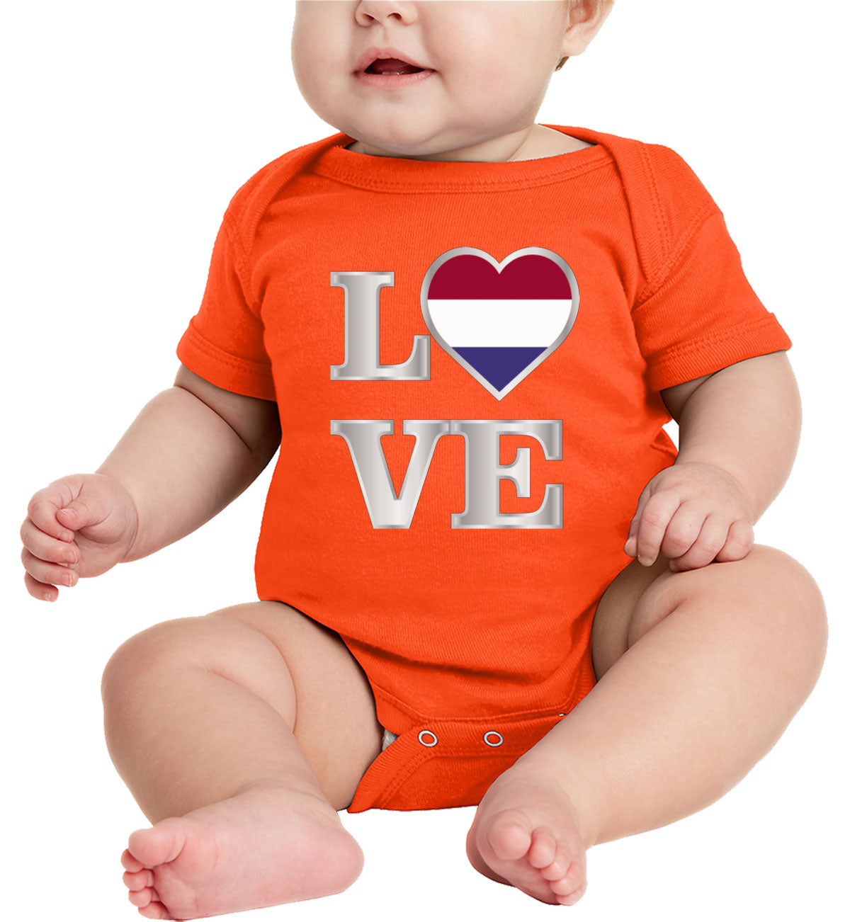 Netherlands Love Baby Onesie