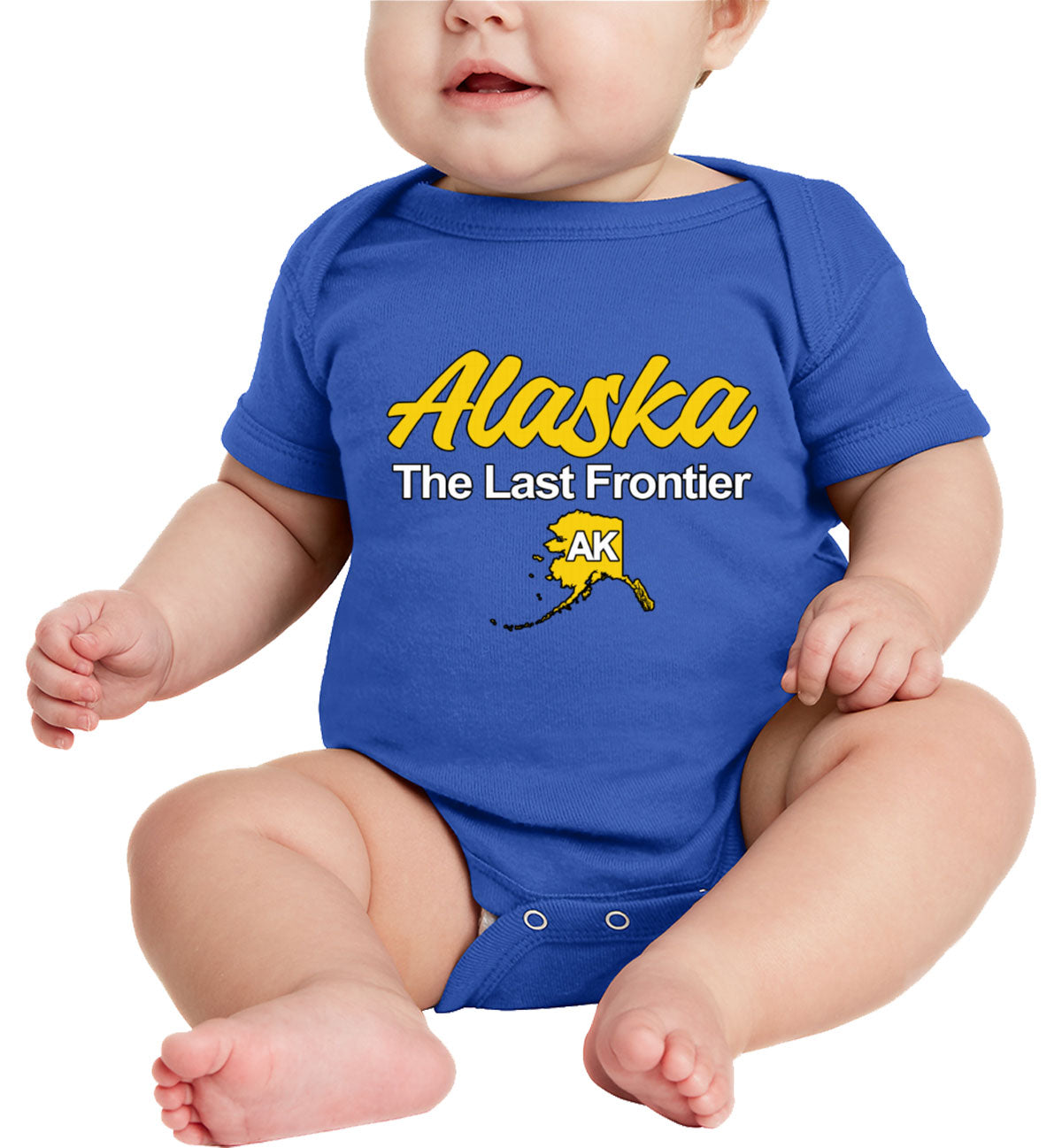 Alaska The Last Frontier Baby Onesie