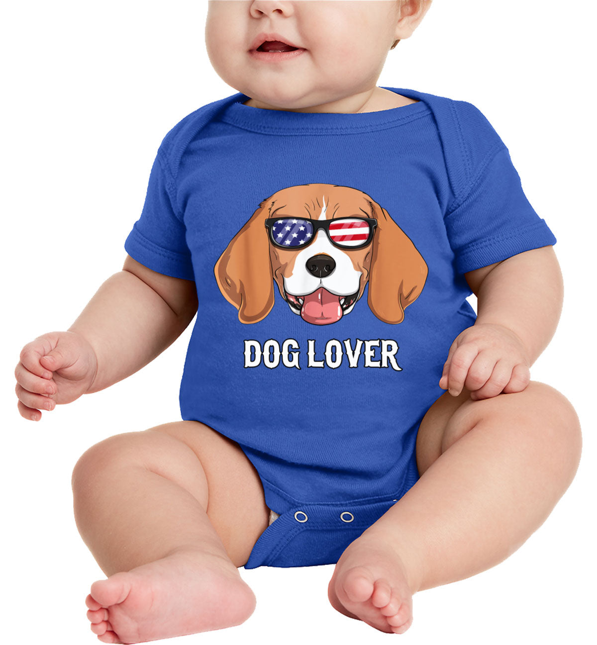 Beagle Dog Lover Baby Onesie