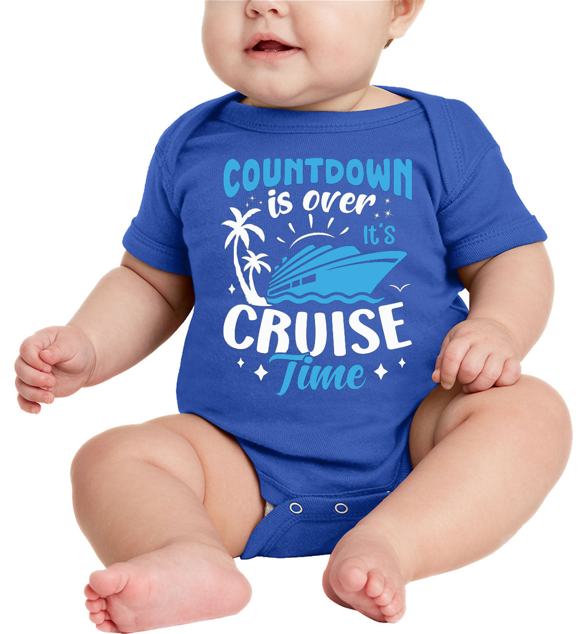 Countdown Is Over It's Cruise Time Baby Onesie