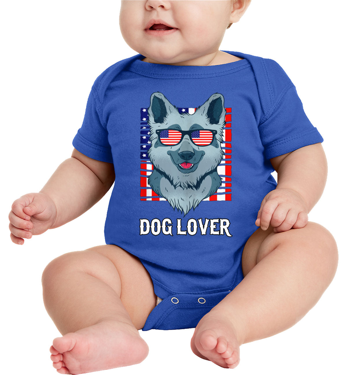 German Shepherd Dog Lover Baby Onesie