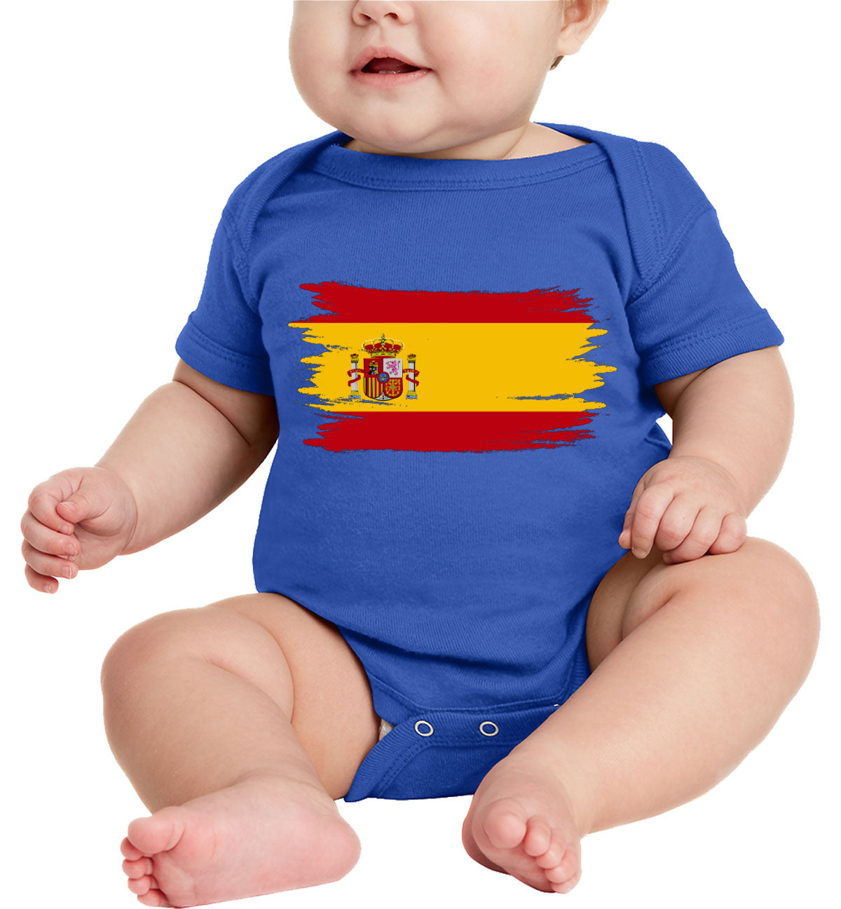 Spain Flag Baby Onesie