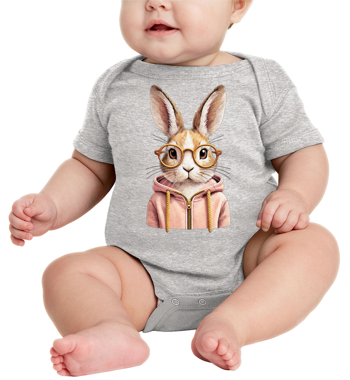 Cute Bunny Baby Onesie