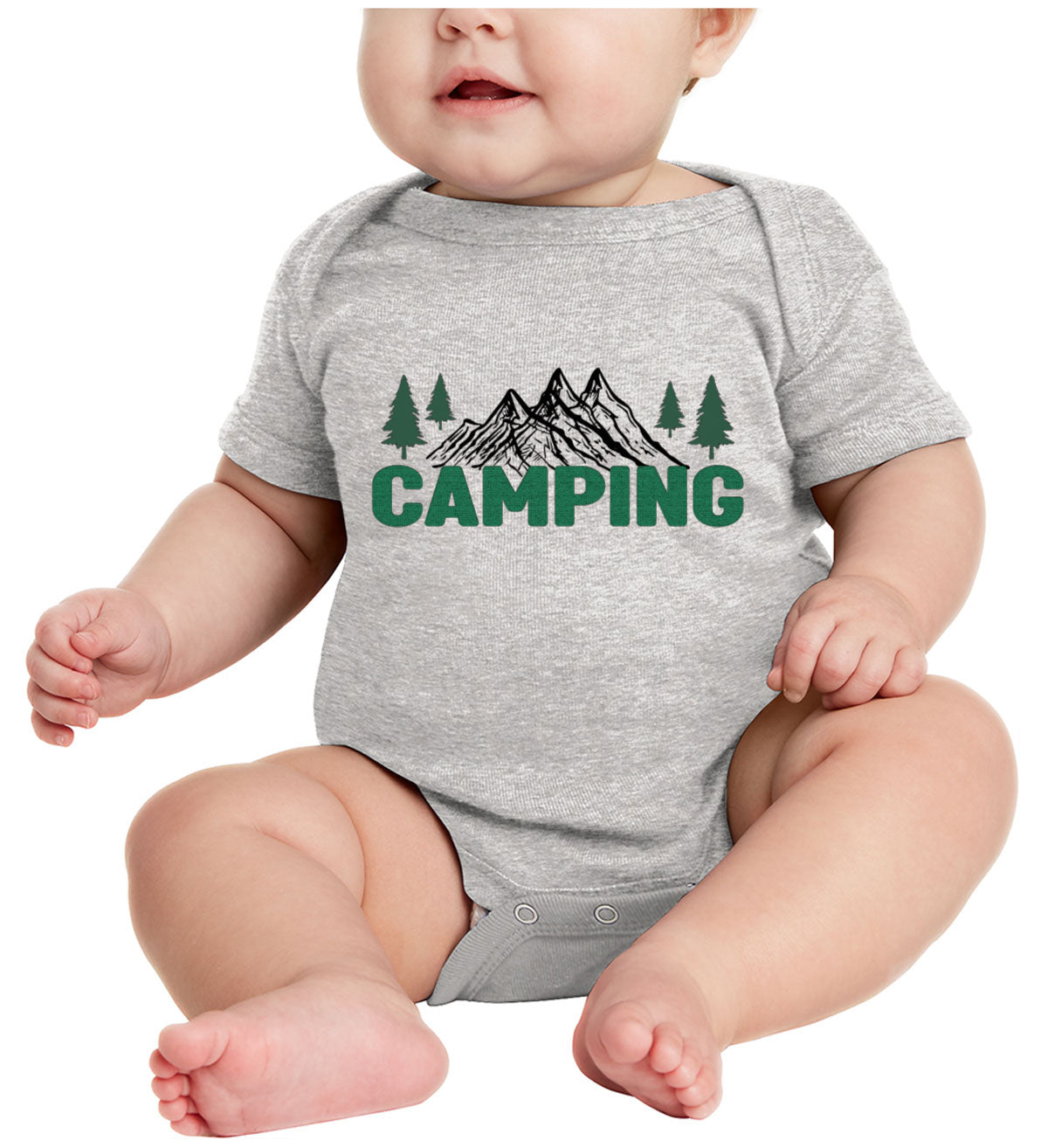 Camping Baby Onesie