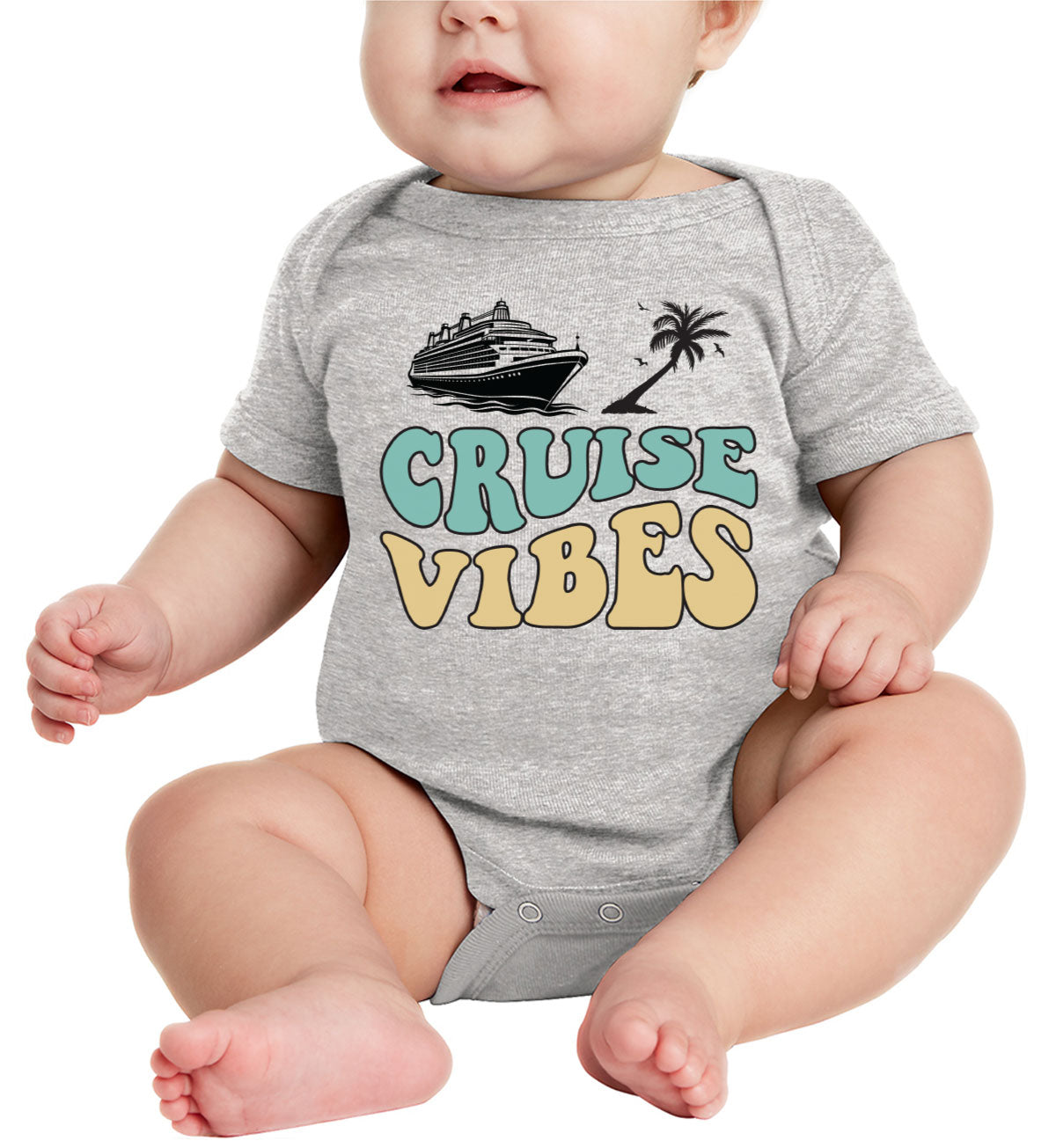 Cruise Vibes Baby Onesie