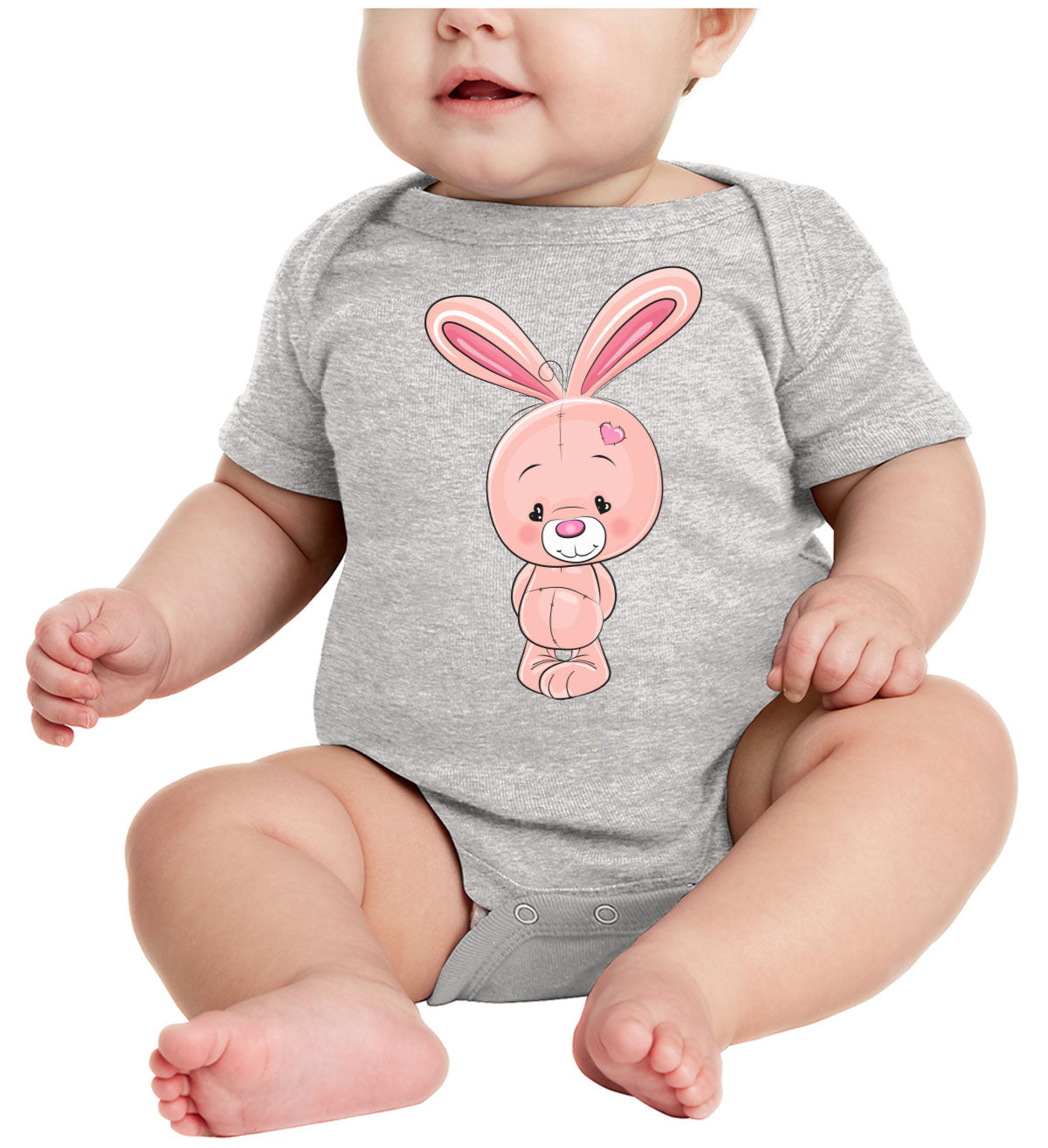 Cute Rabbit Bunny Cartoon Baby Onesie