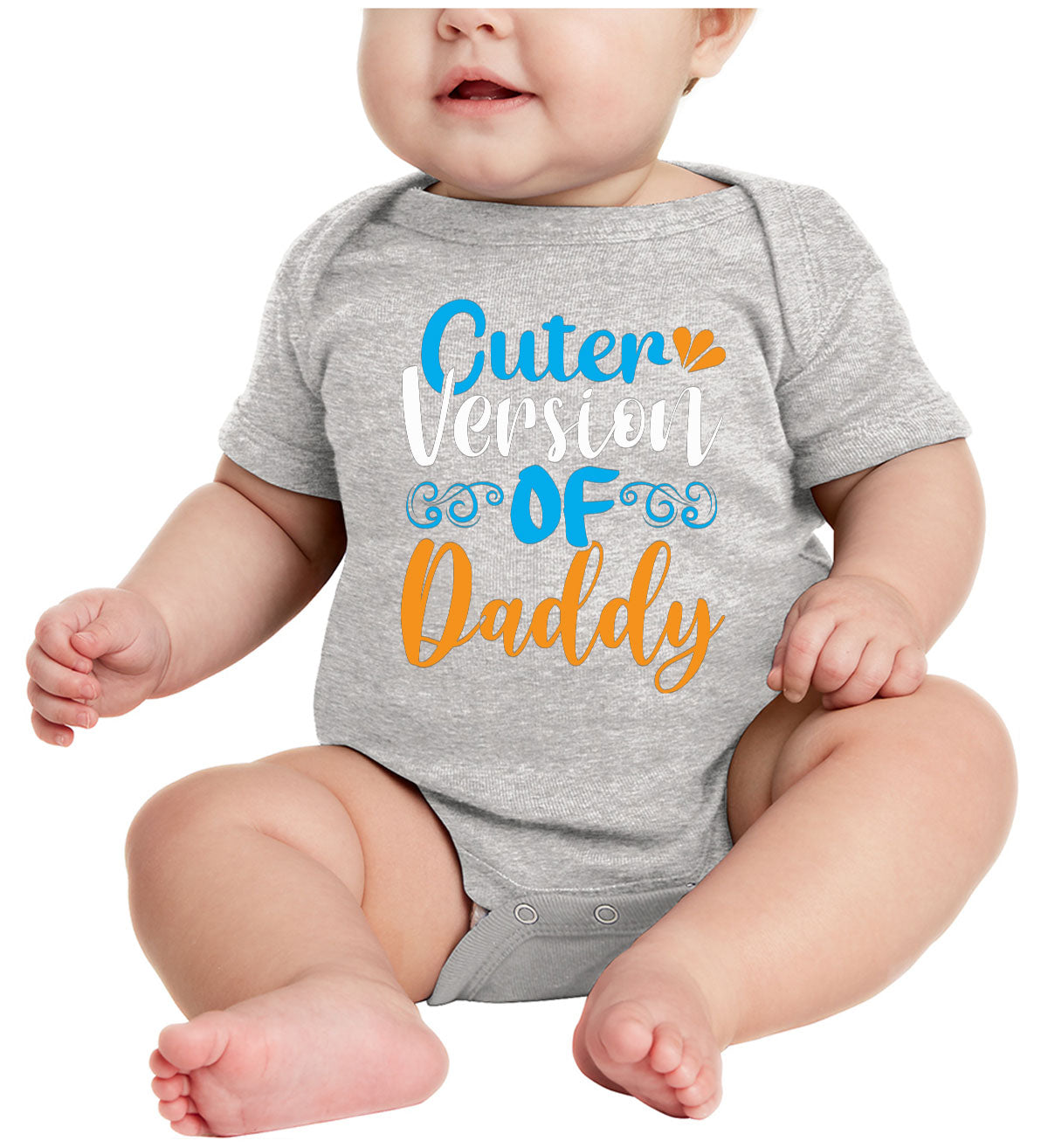 Cuter Version Of Daddy Father's Day Baby Onesie