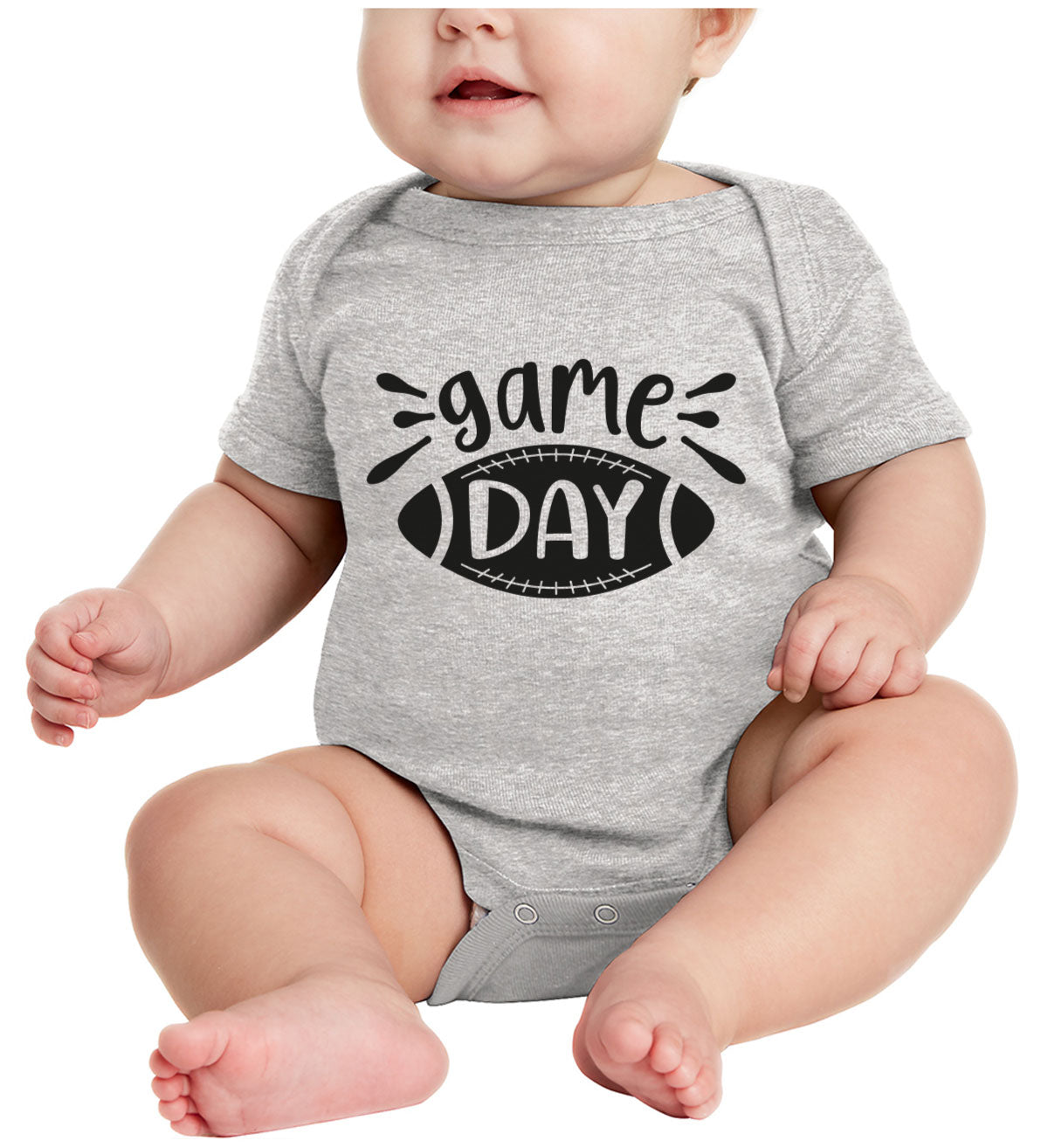 Game Day Football Baby Onesie