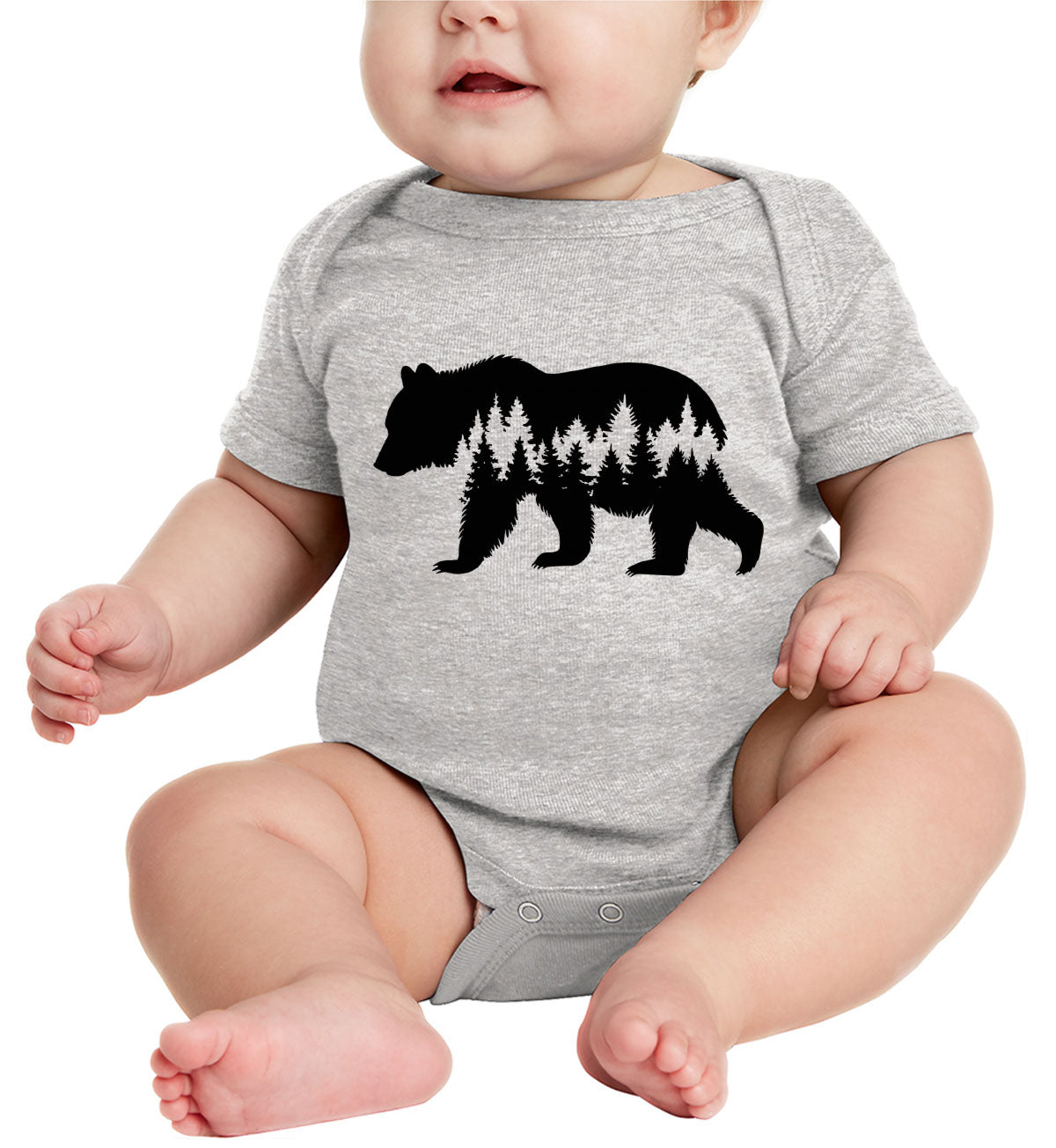 Grizzly Bear Baby Onesie
