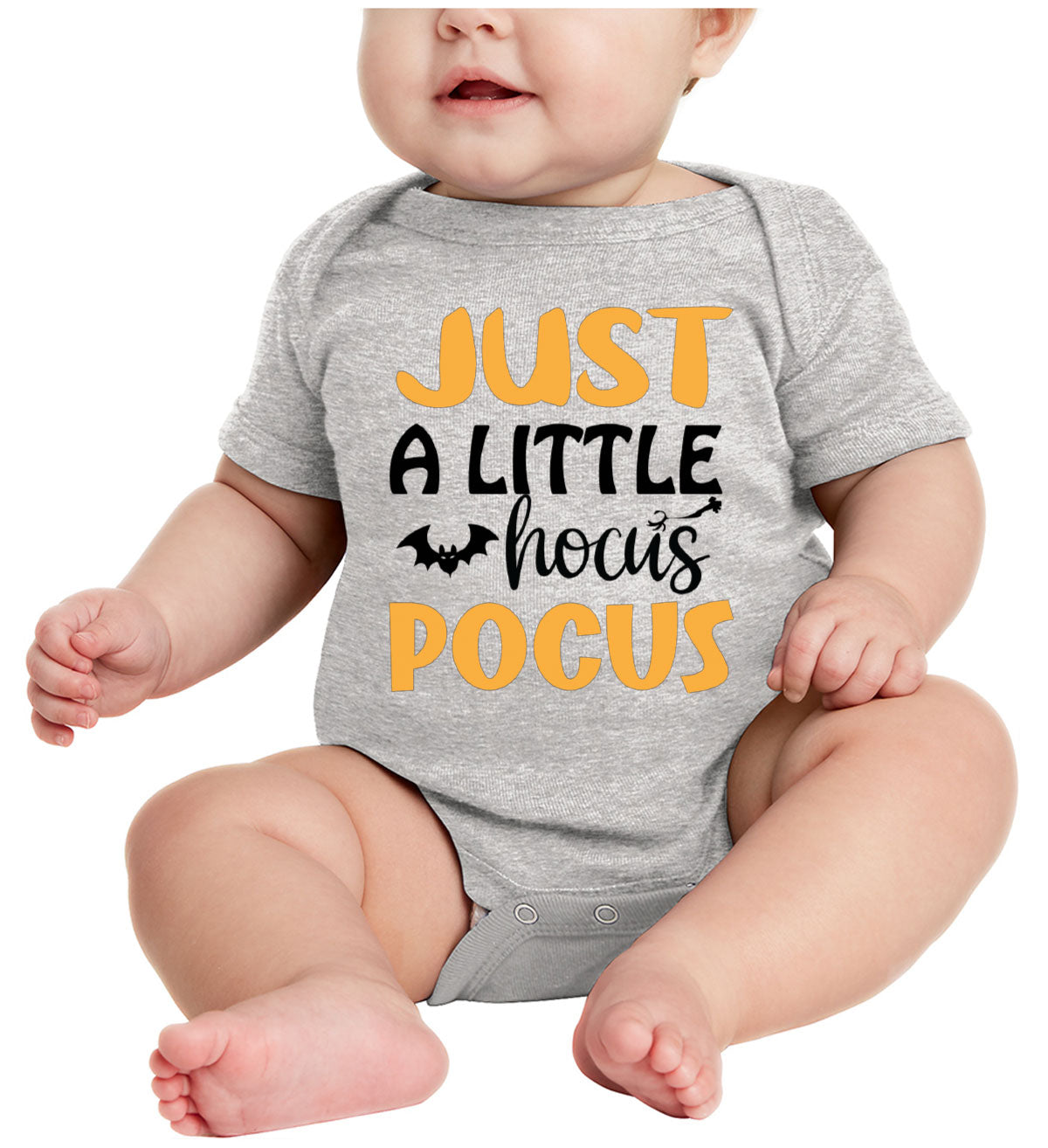 Just A Little Hocus Pocus Halloween Baby Onesie