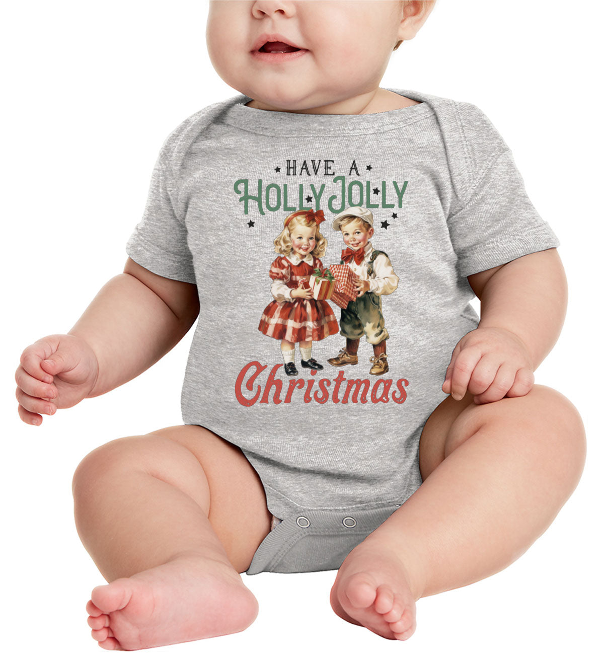 Have A Holly Jolly Christmas Baby Onesie