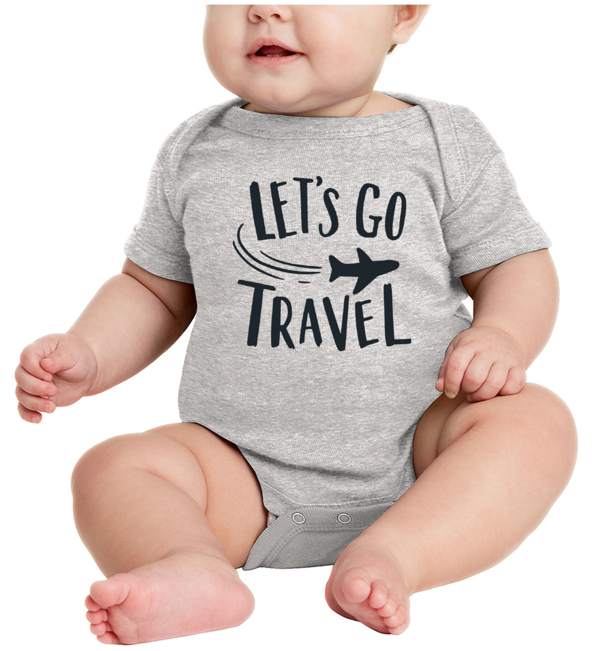 Let's Go Travel Baby Onesie