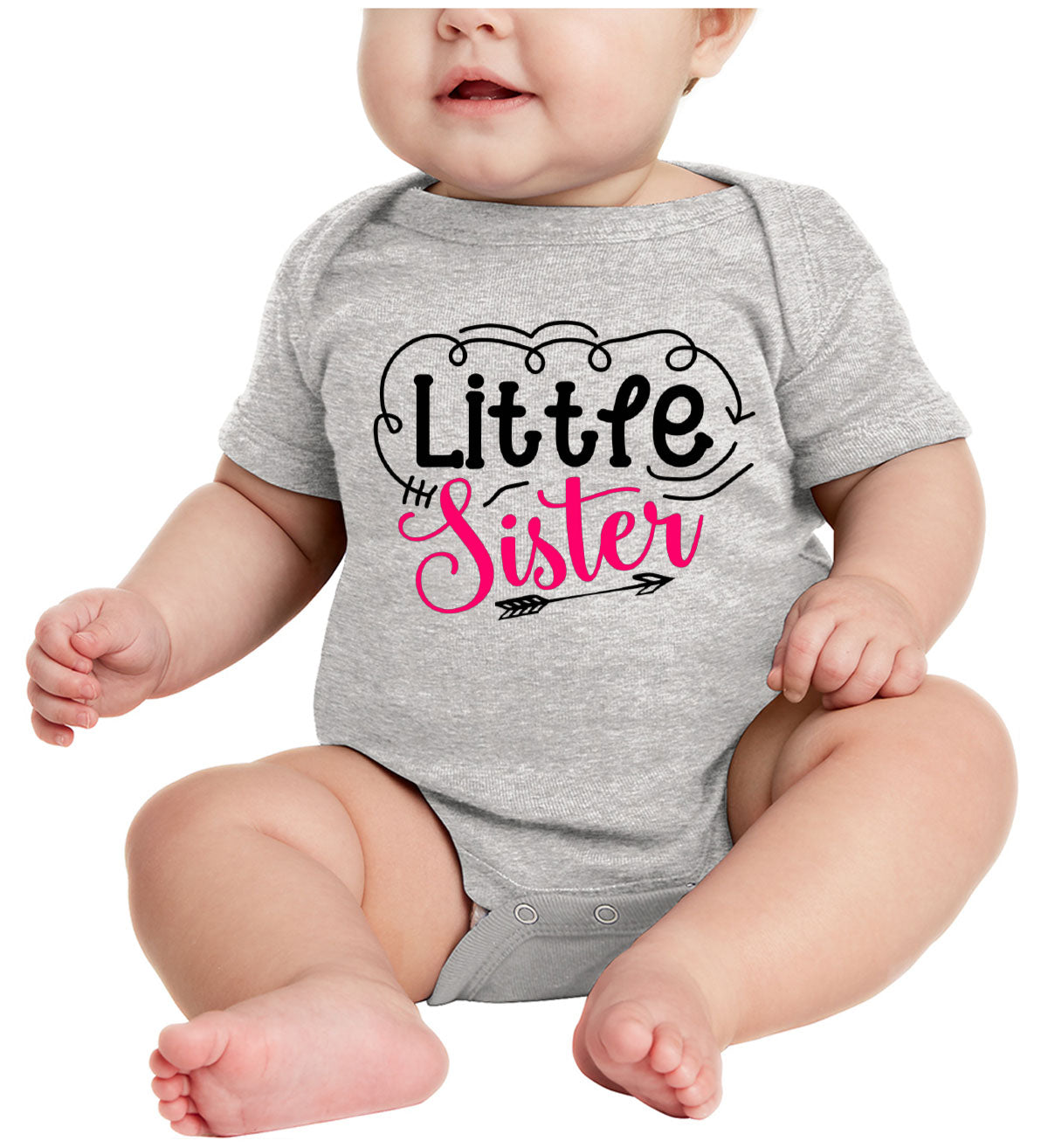 Little Sister Baby Onesie