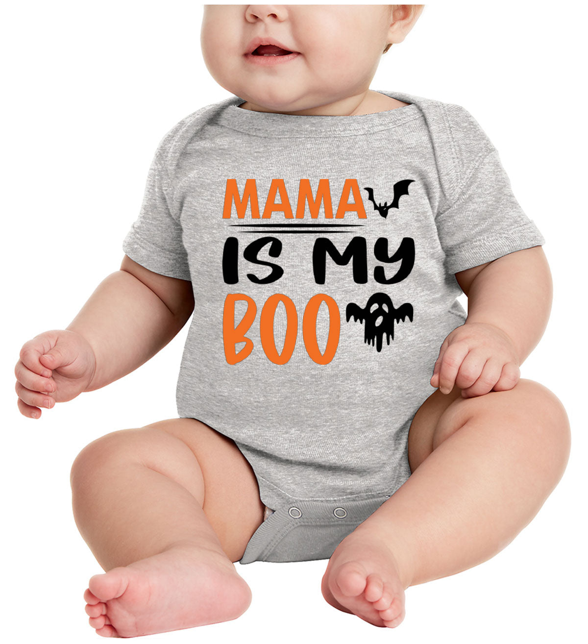 Mama Is My Boo Halloween Baby Onesie