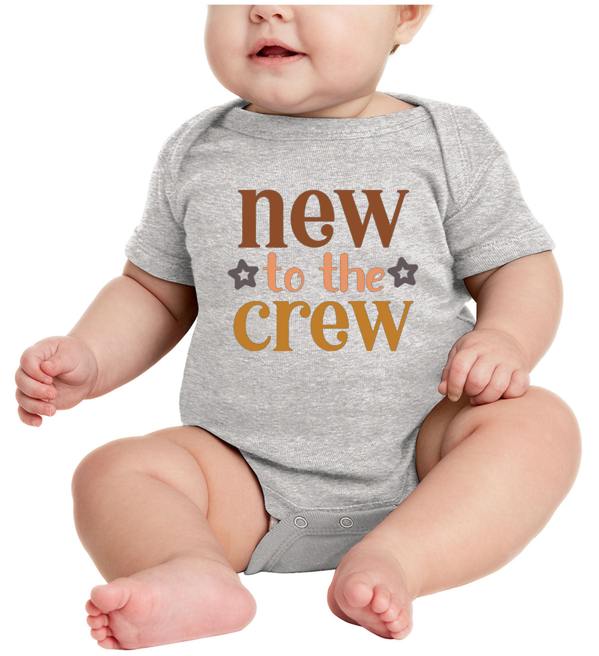 New To The Crew Baby Onesie