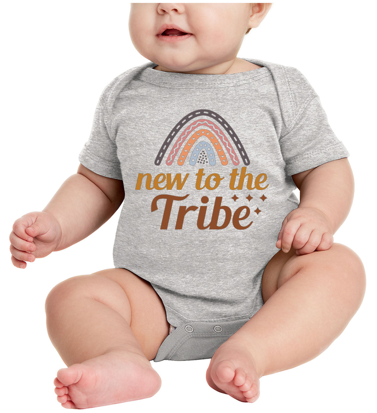 New To The Tribe Baby Onesie