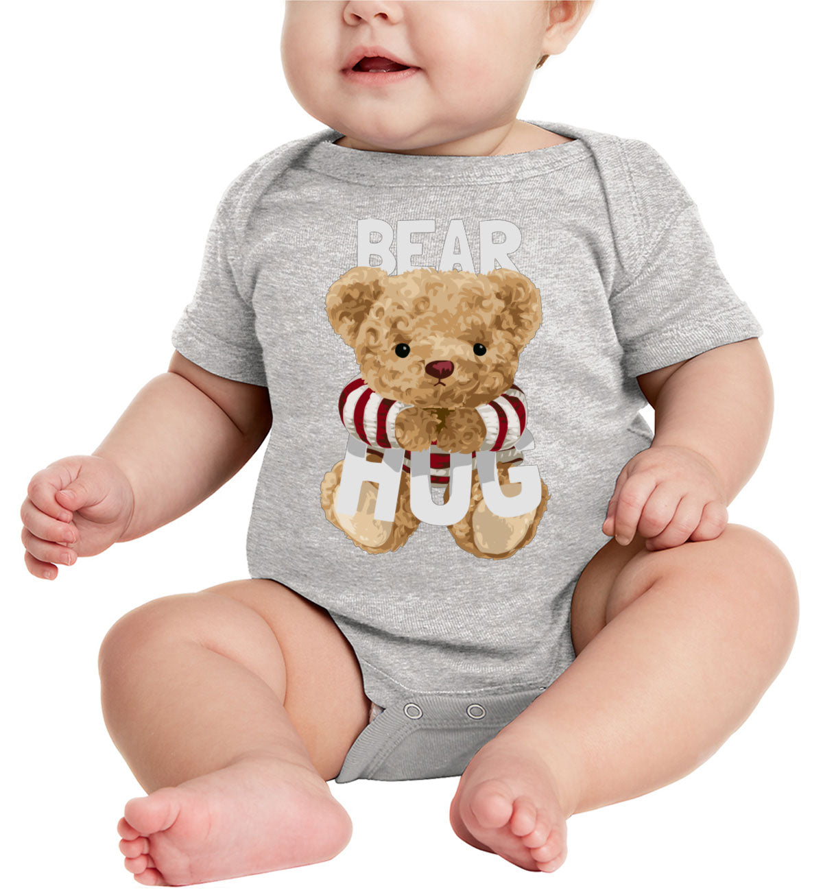 Teddy Bear Hug Baby Onesie