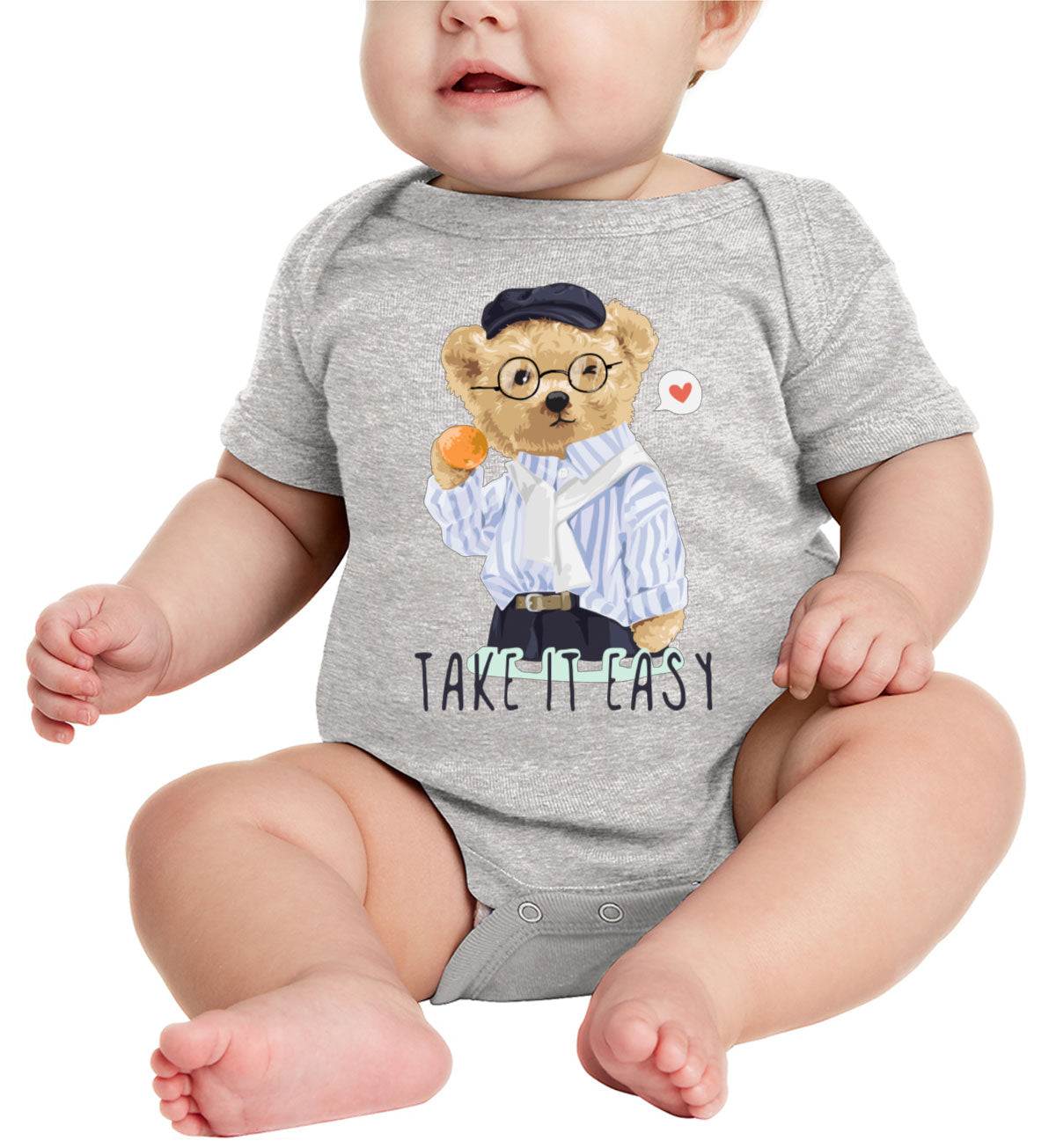 Teddy Bear Take It Baby Onesie