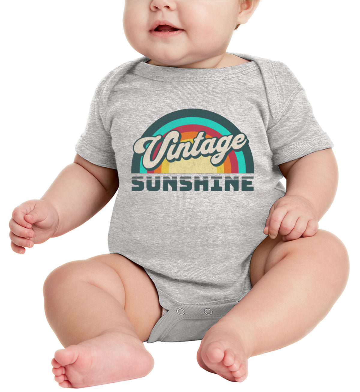 Vintage Sunshine Baby Onesie