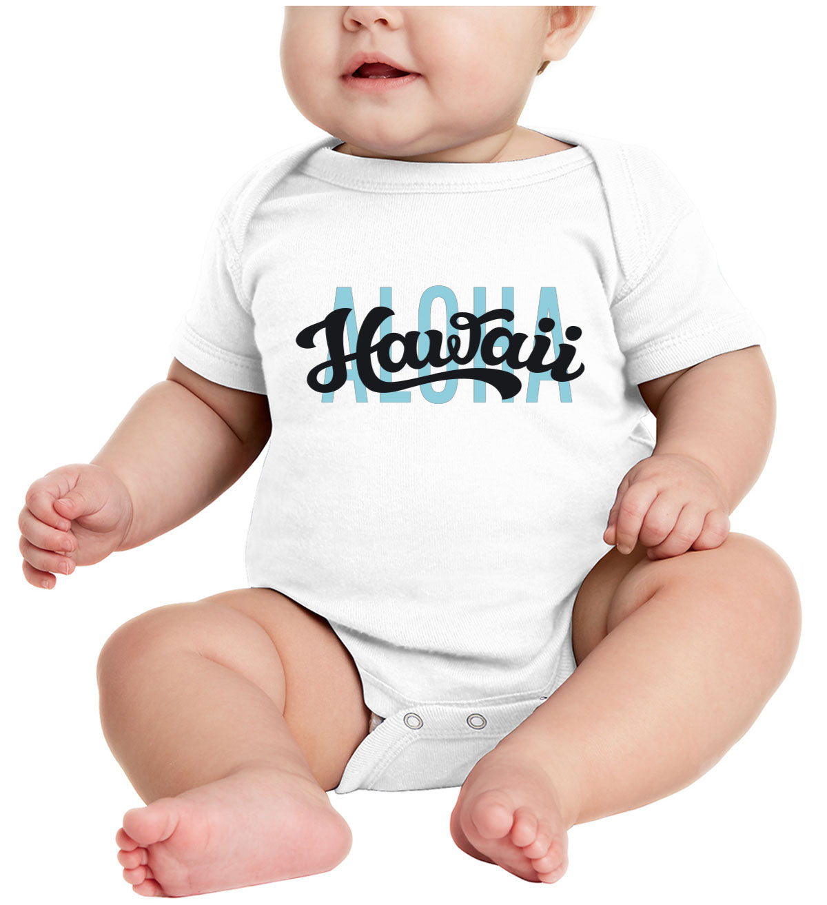 Aloha Hawaii Baby Onesie