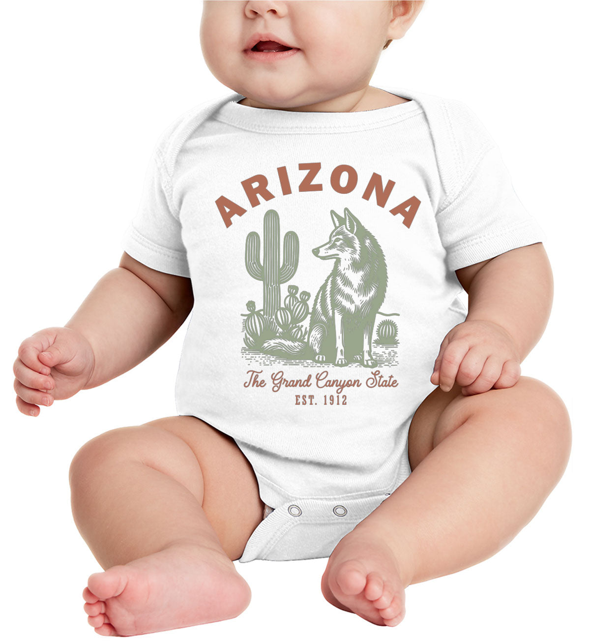 Arizona State Vintage Baby Onesie