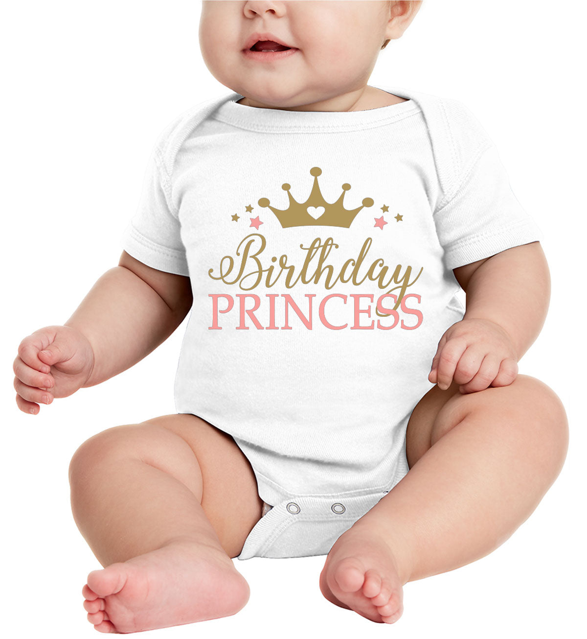 Birthday Princess Baby Onesie