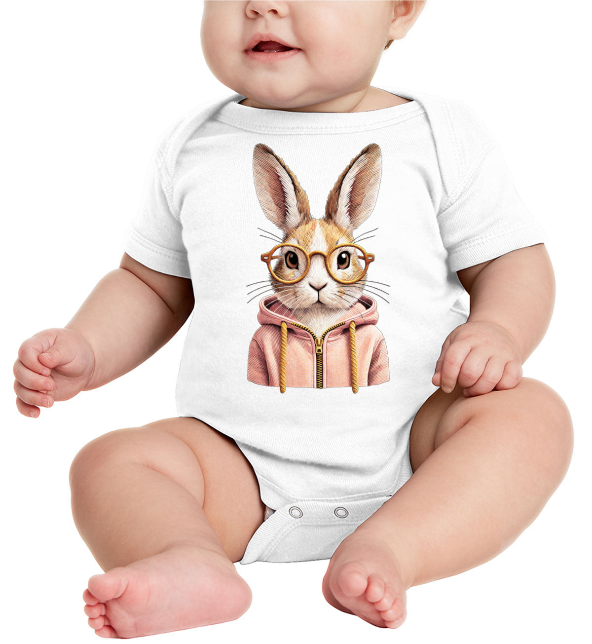 Cute Bunny Baby Onesie
