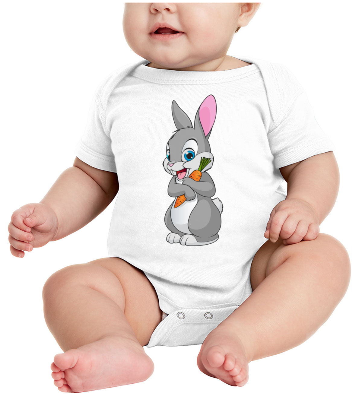 Cute Bunny Rabbit Baby Onesie