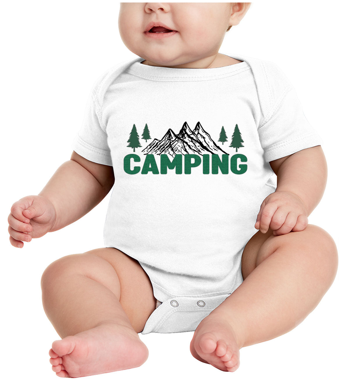 Camping Baby Onesie