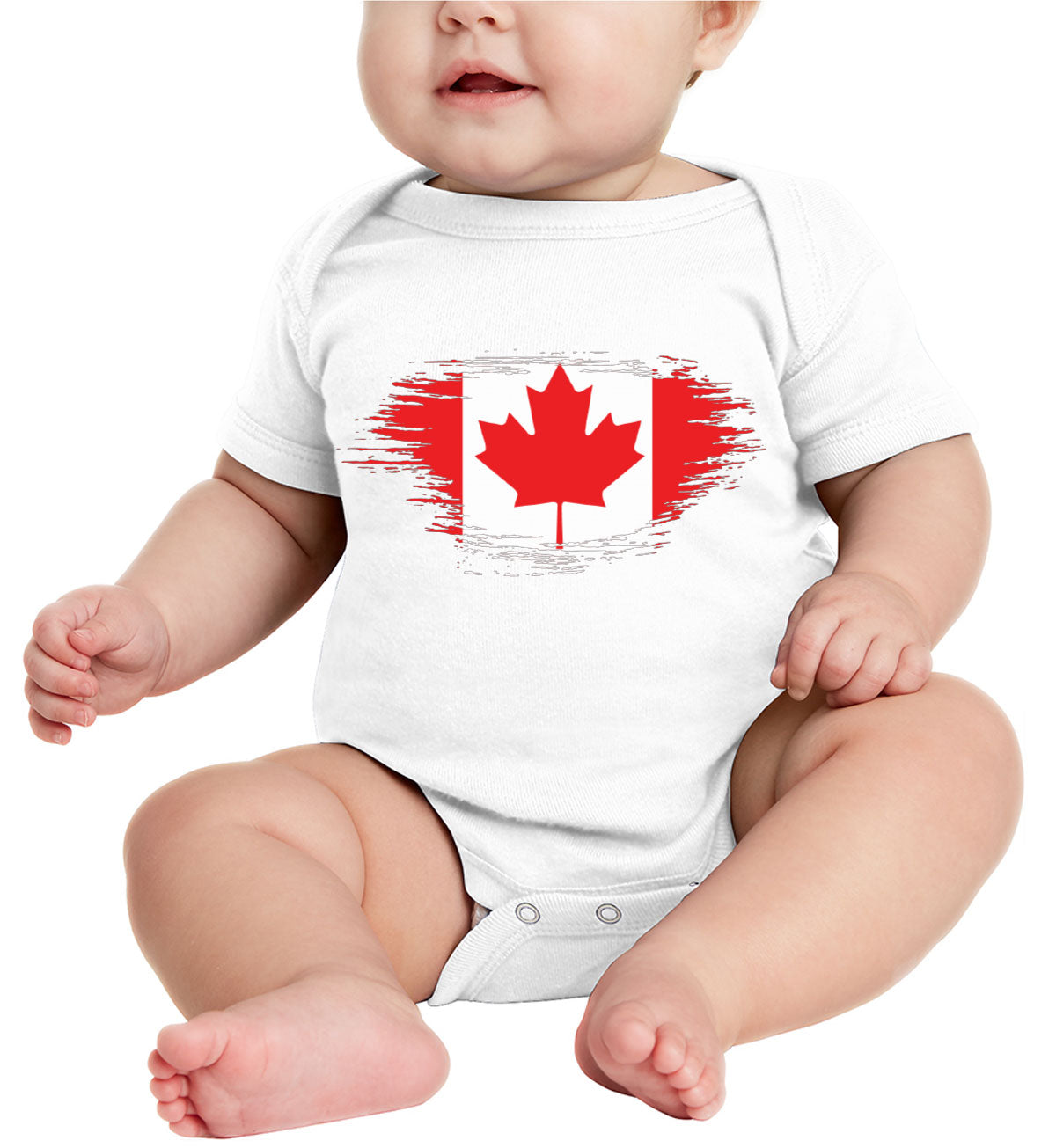 Canada Flag Baby Onesie