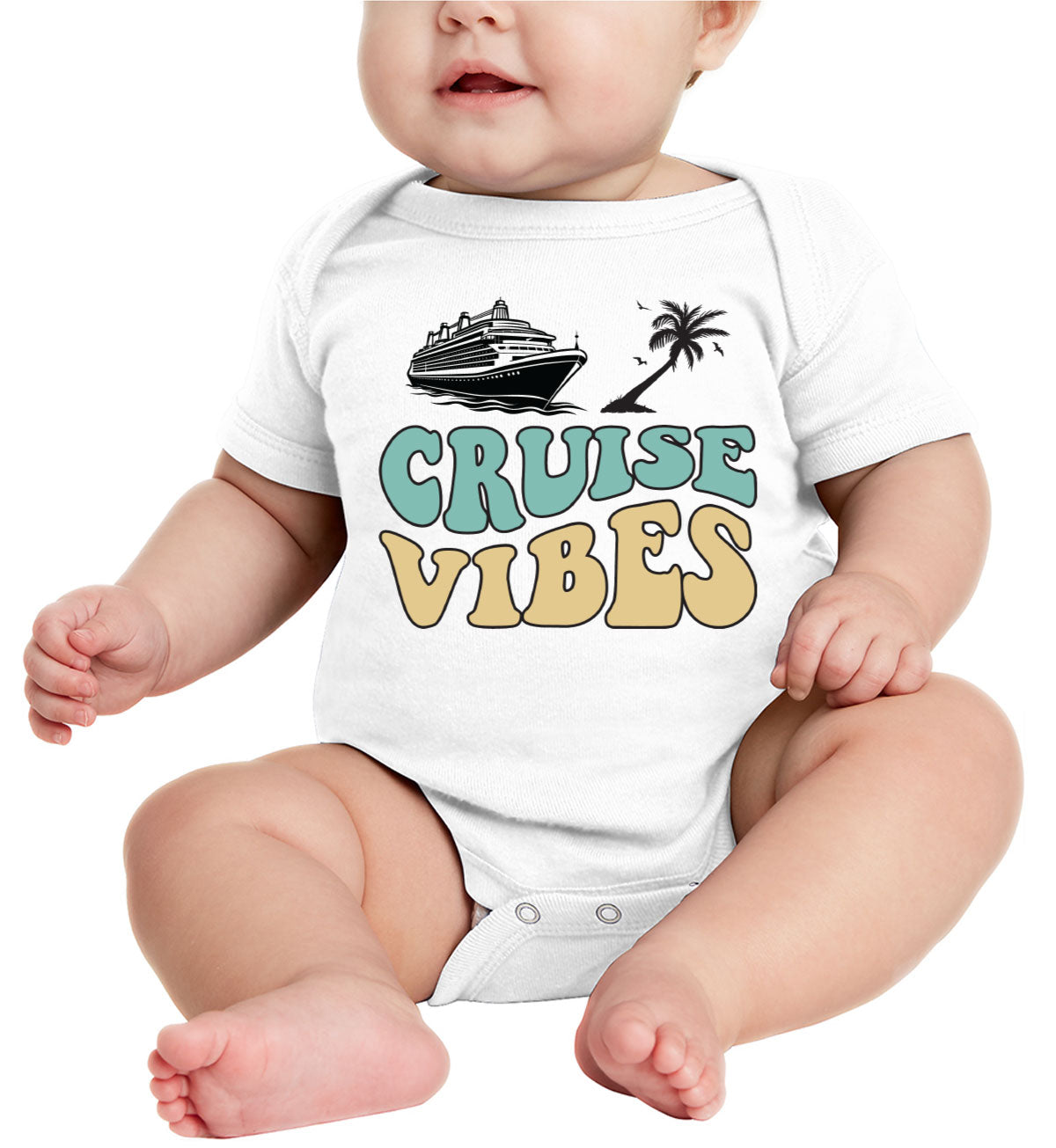 Cruise Vibes Baby Onesie