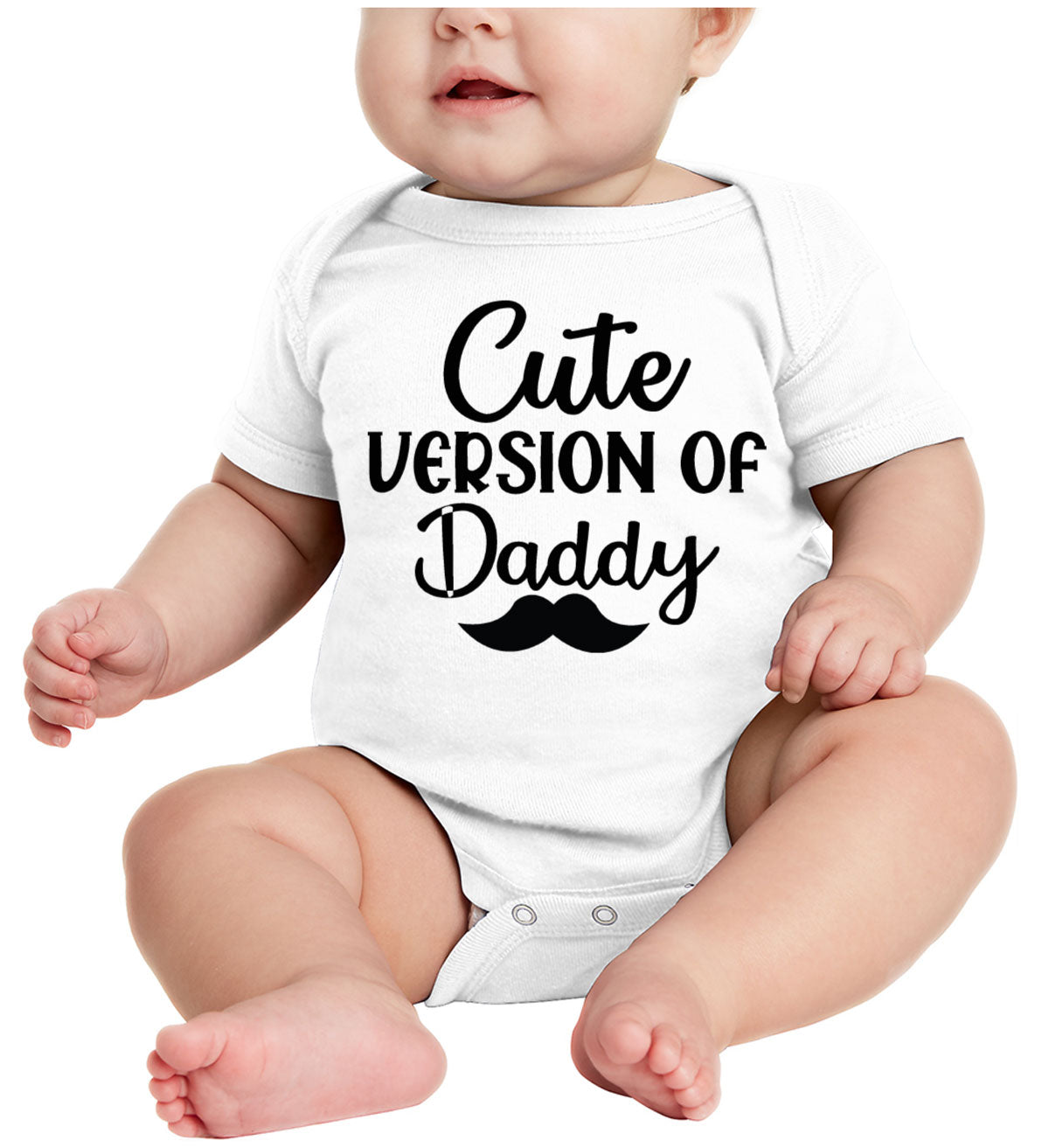 Cute Version Of Daddy Baby Onesie