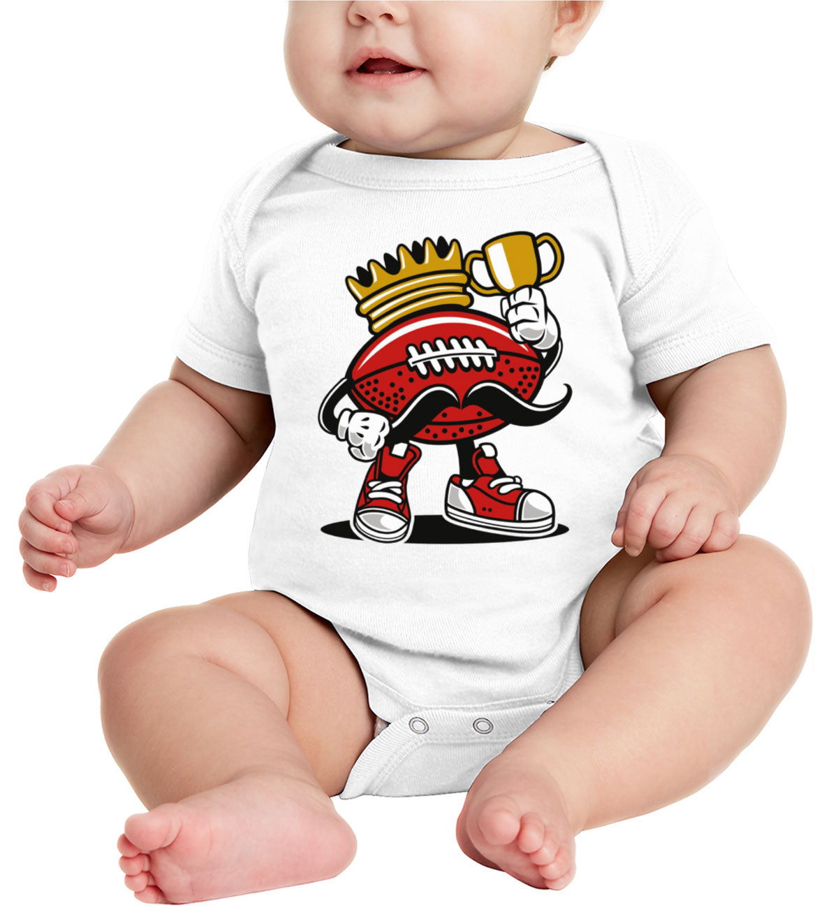 Football King Baby Onesie