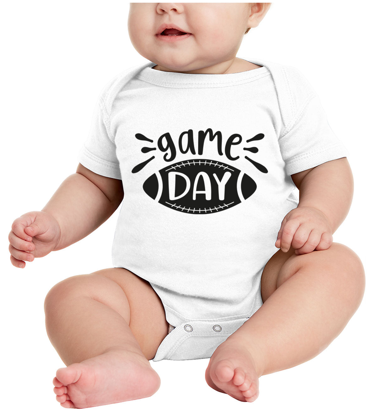 Game Day Football Baby Onesie