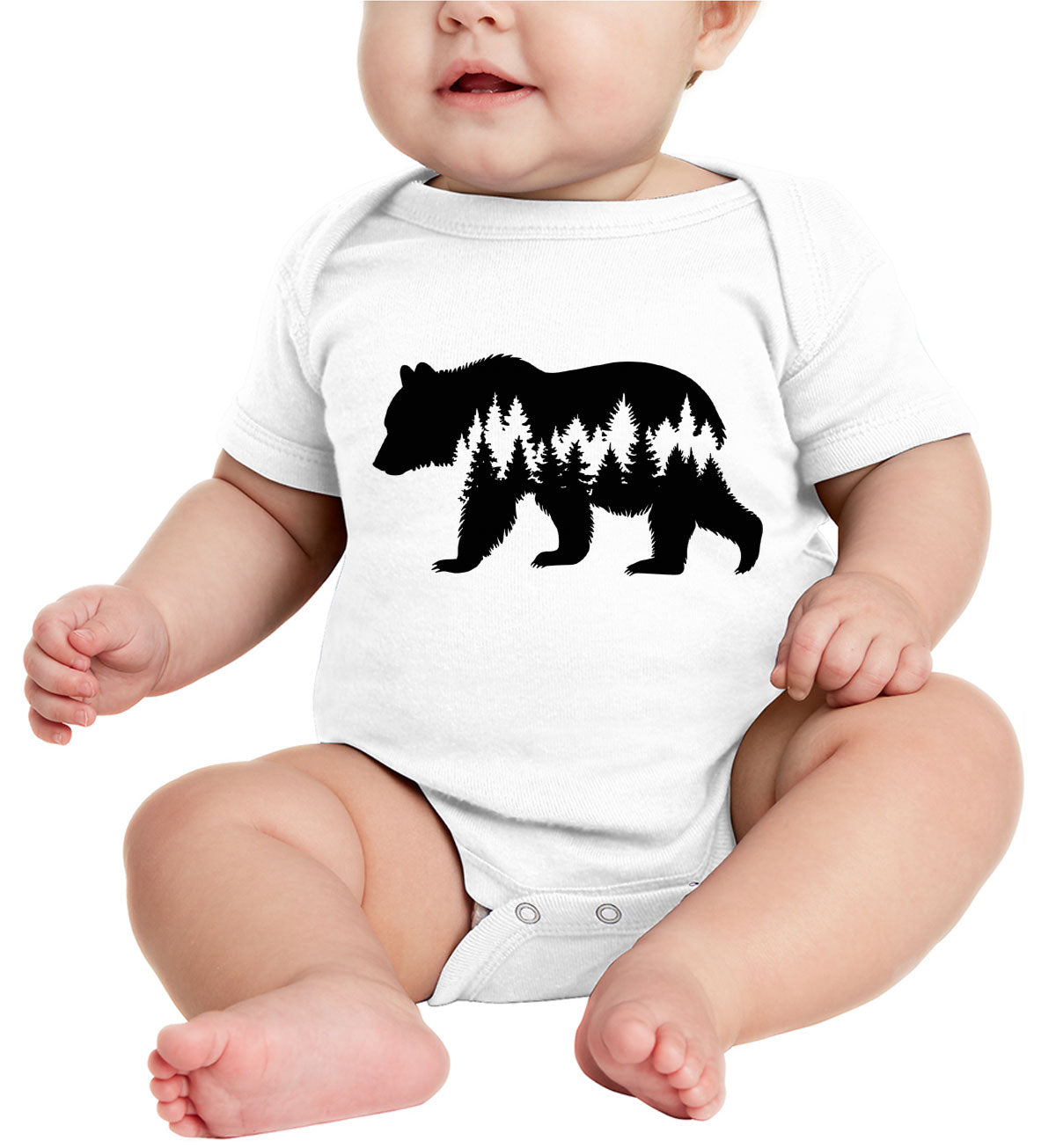 Grizzly Bear Baby Onesie