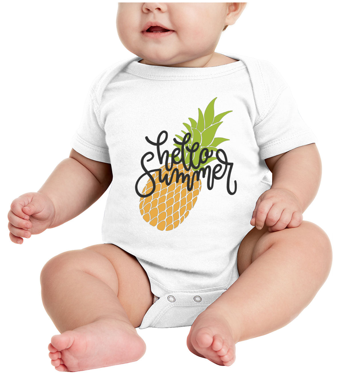 Hello Summer Baby Onesie