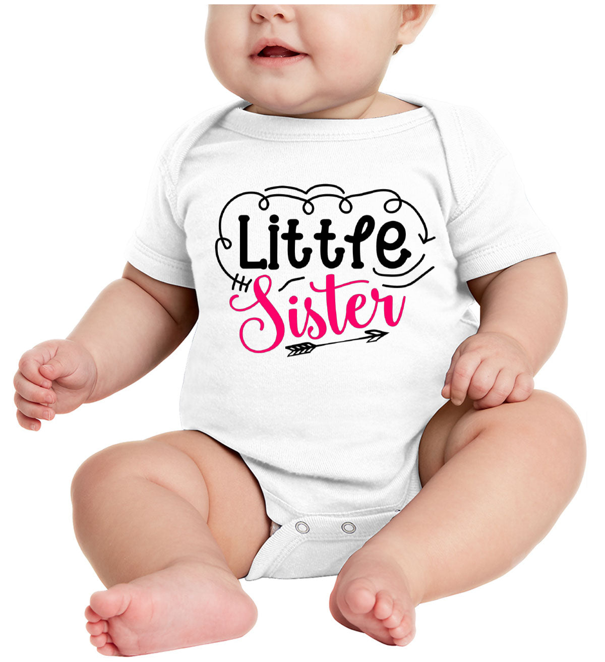 Little Sister Baby Onesie